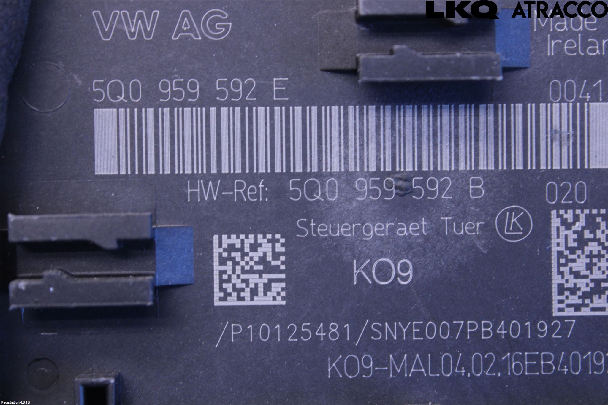 Skoda SUPERB 09-15 Styrenhet Dörr