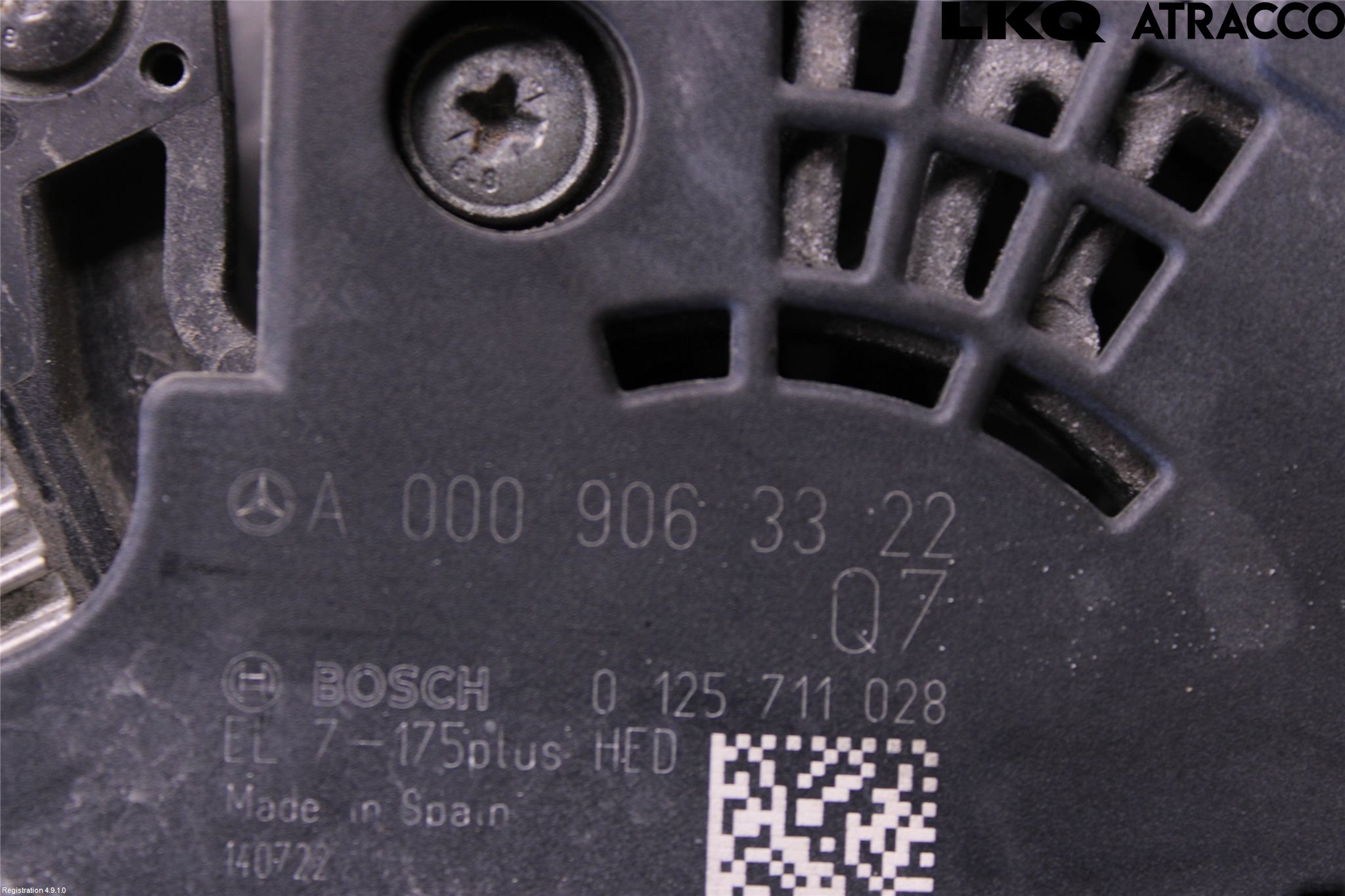 Mercedes-Benz MB GLA-KLASS (X156) 13-20 Generator