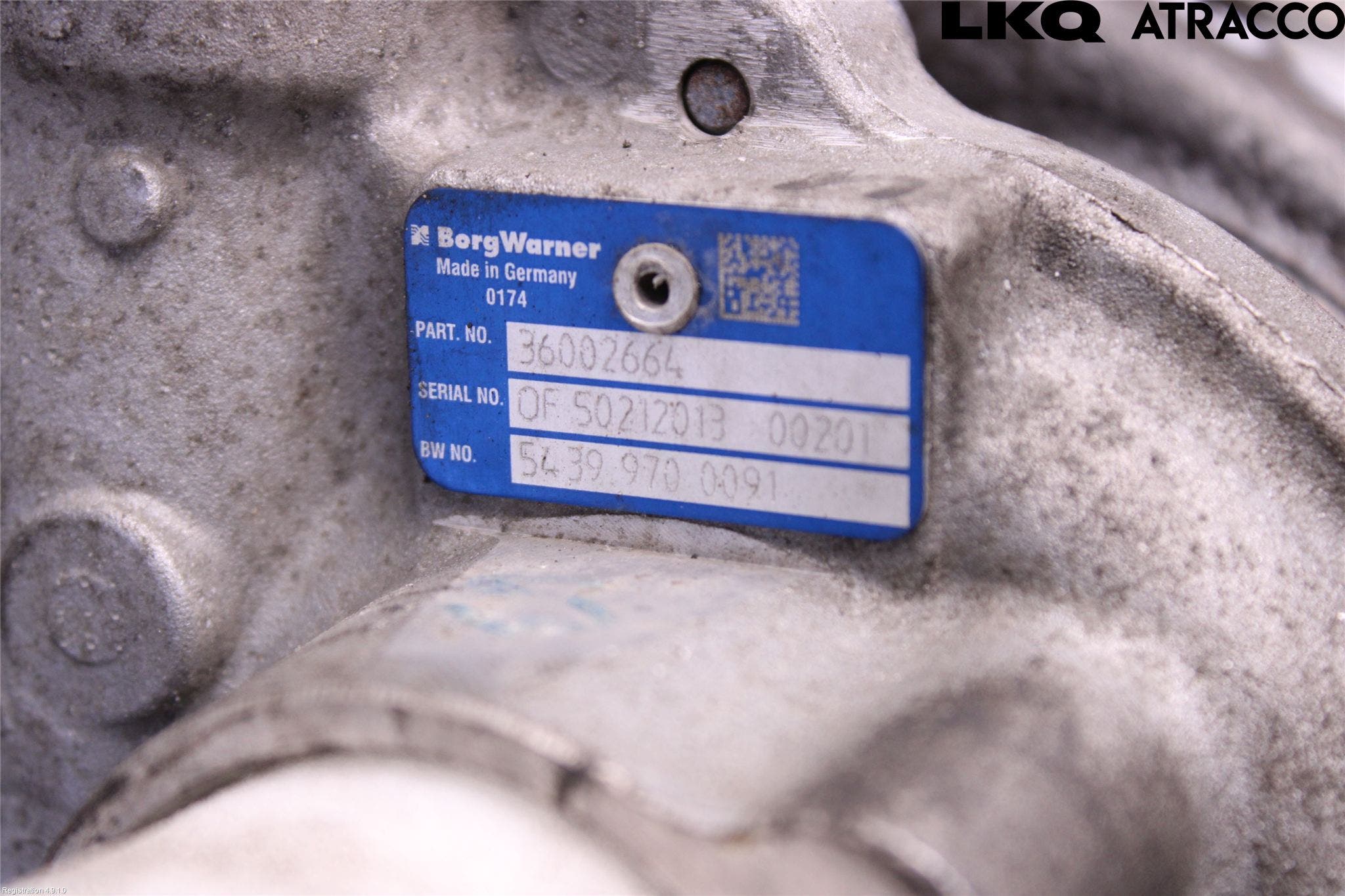 Volvo V70 08-13 Turboaggregat