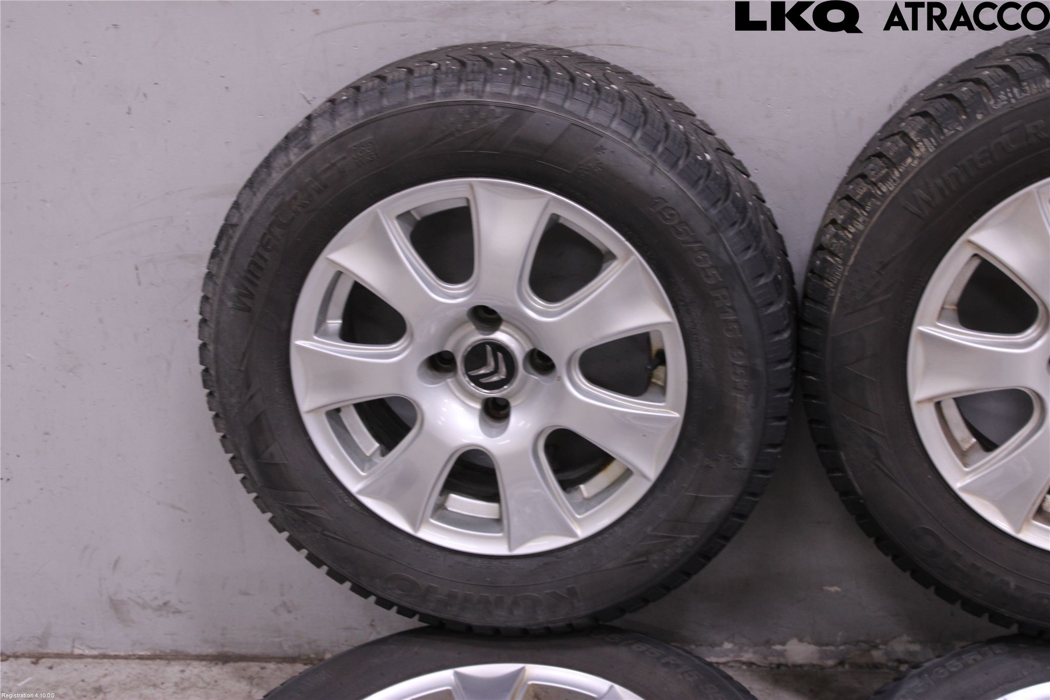 Citroen C4 CACTUS 14-20 Vinterdäck Alumfälg 4St