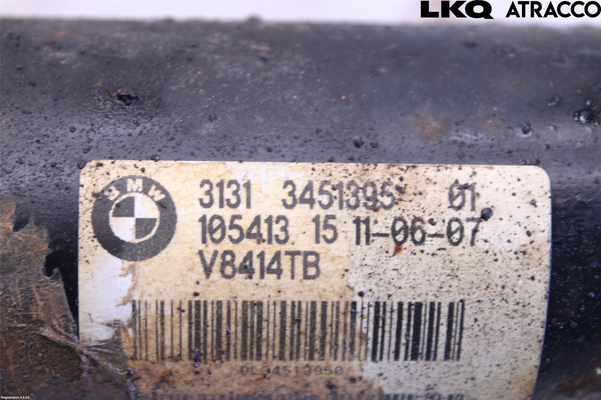 BMW X3 E83     03-10 Fjäderben Fram Vänster