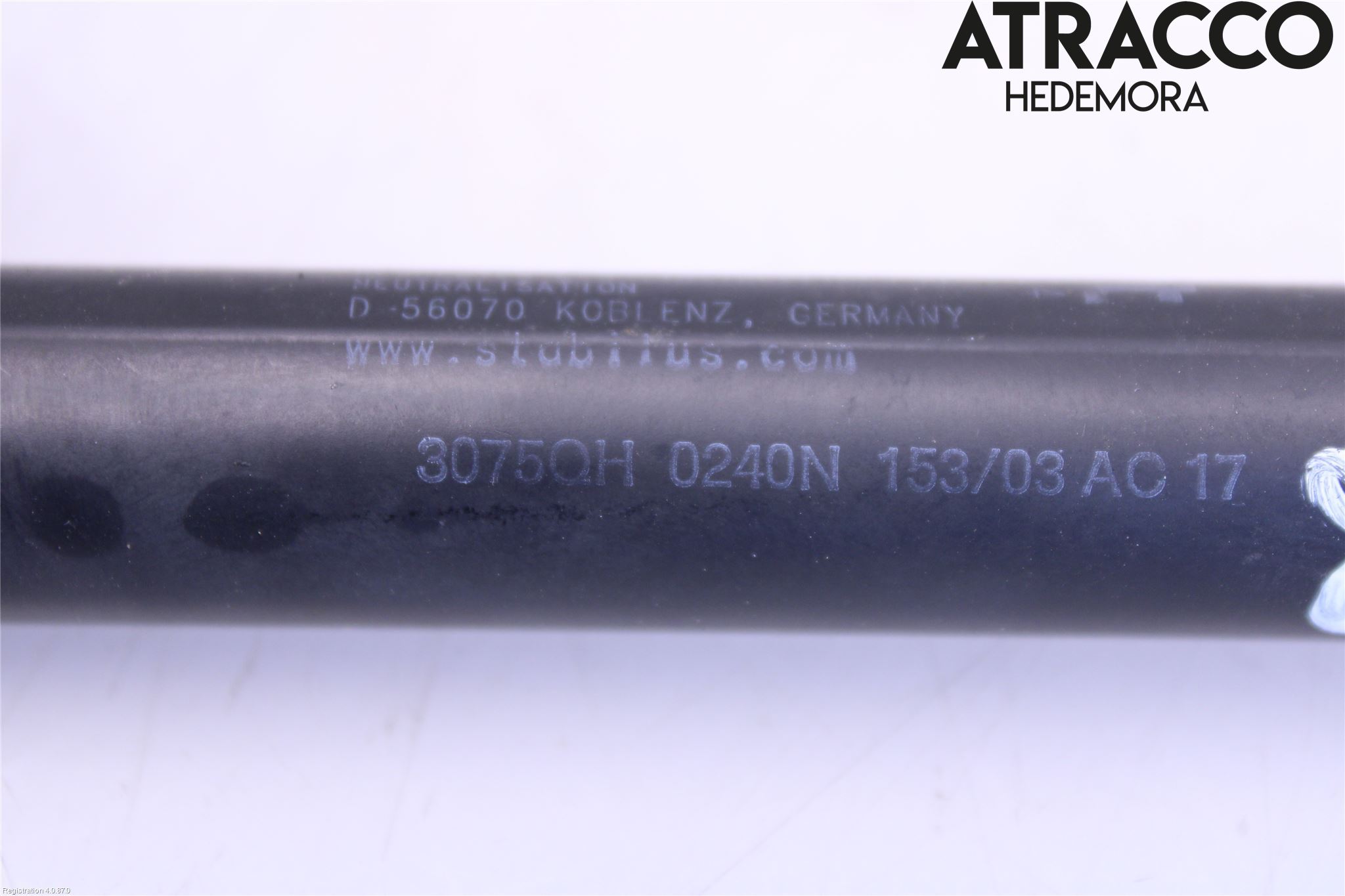 Smart ROADSTER Gasfjäder Motorhuv