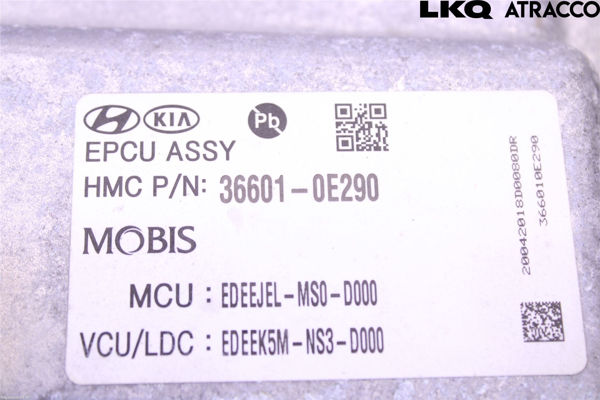 Kia NIRO (DE) 17-22 Batteriladdare Högspänning