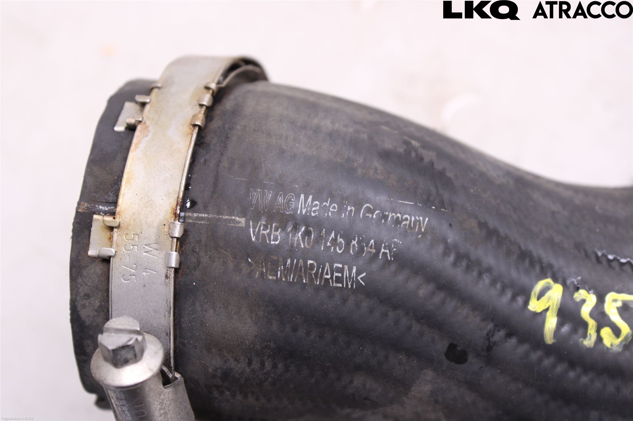 Volkswagen VW PASSAT 11-14 Laddluft-Intercoolerrör