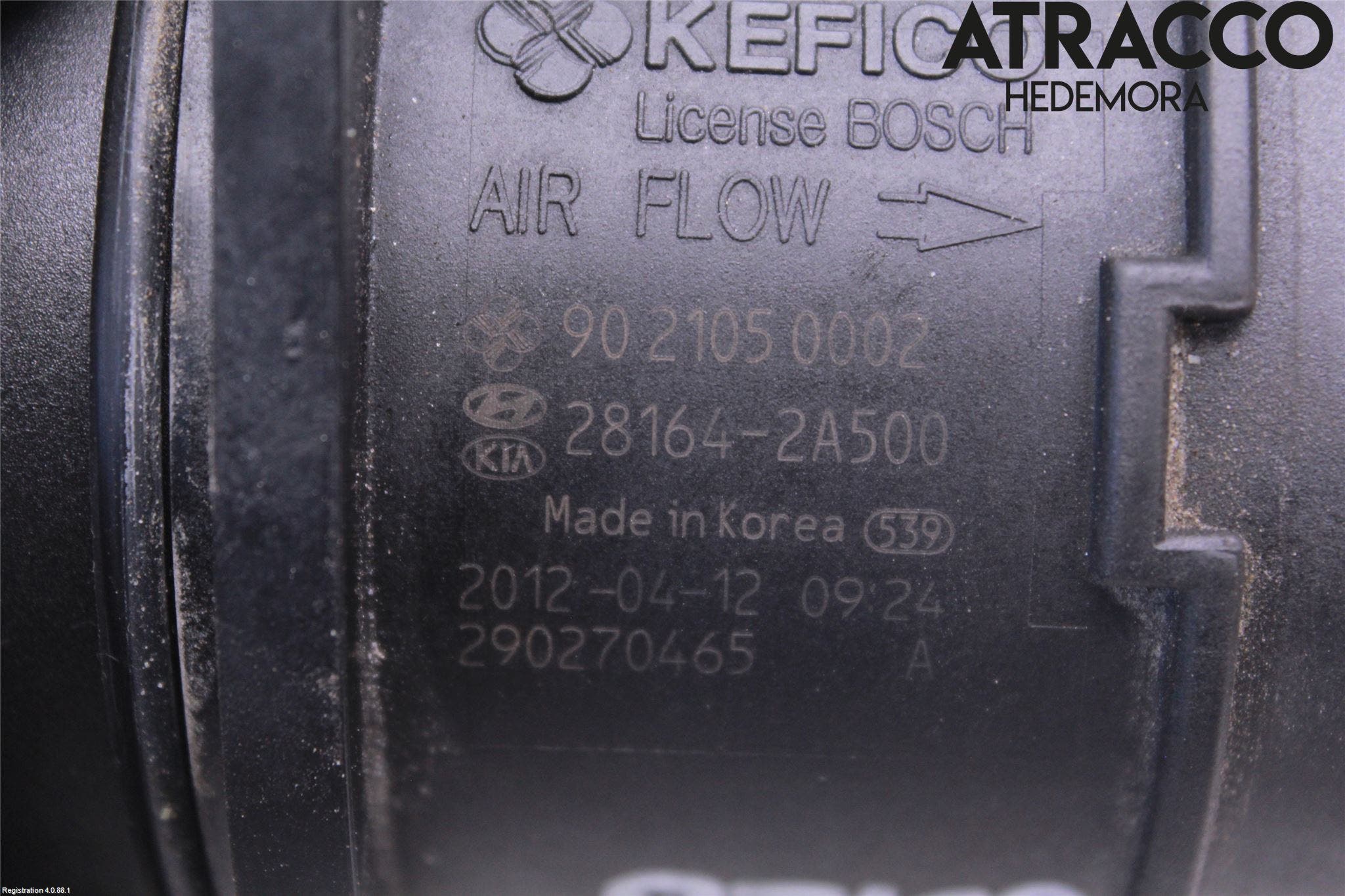 Hyundai i30 GD 13-17 Injluftmassamätare