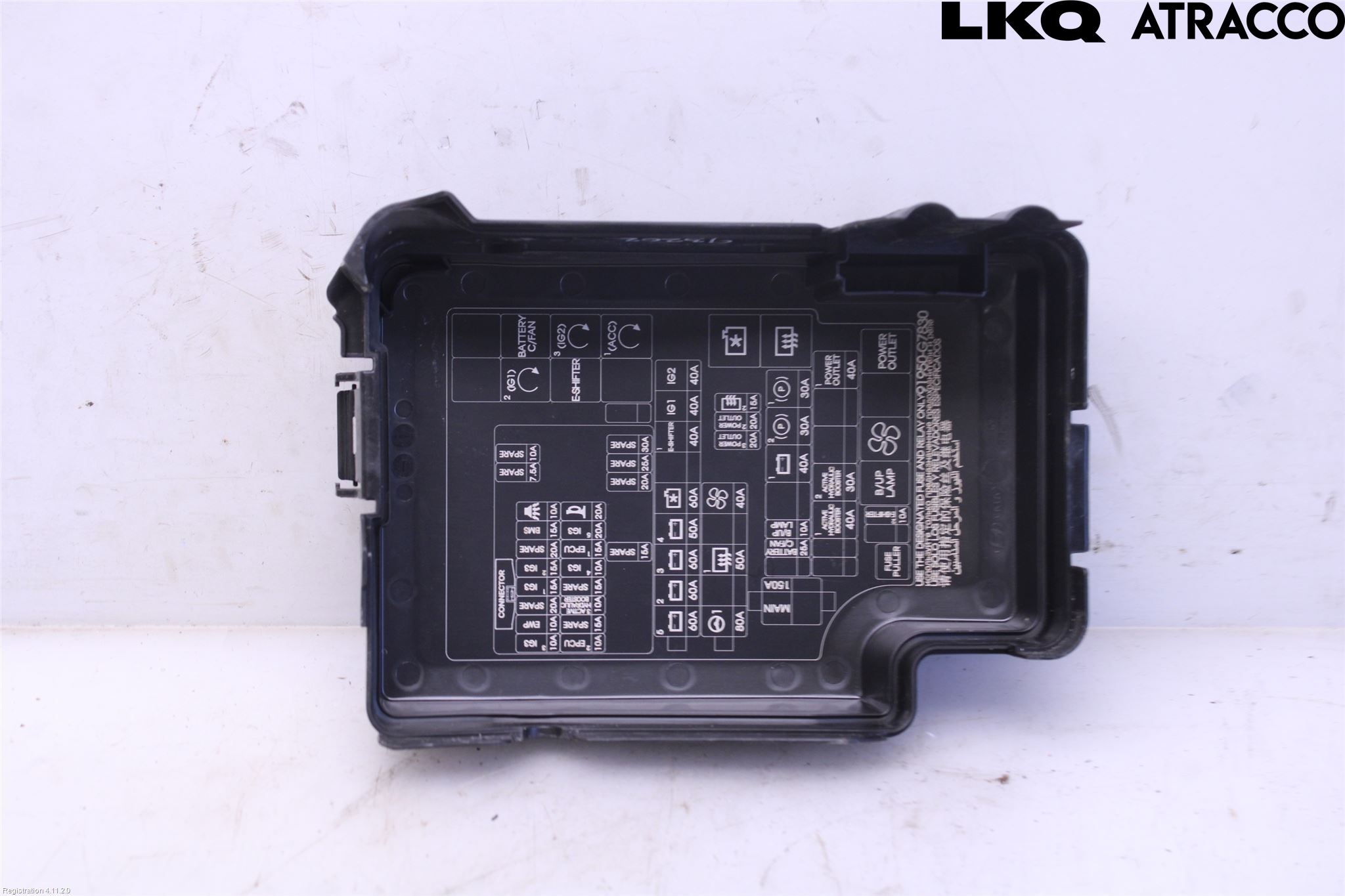 Hyundai IONIQ AE 17-22 Säkringsdosa-Elcentral Lock