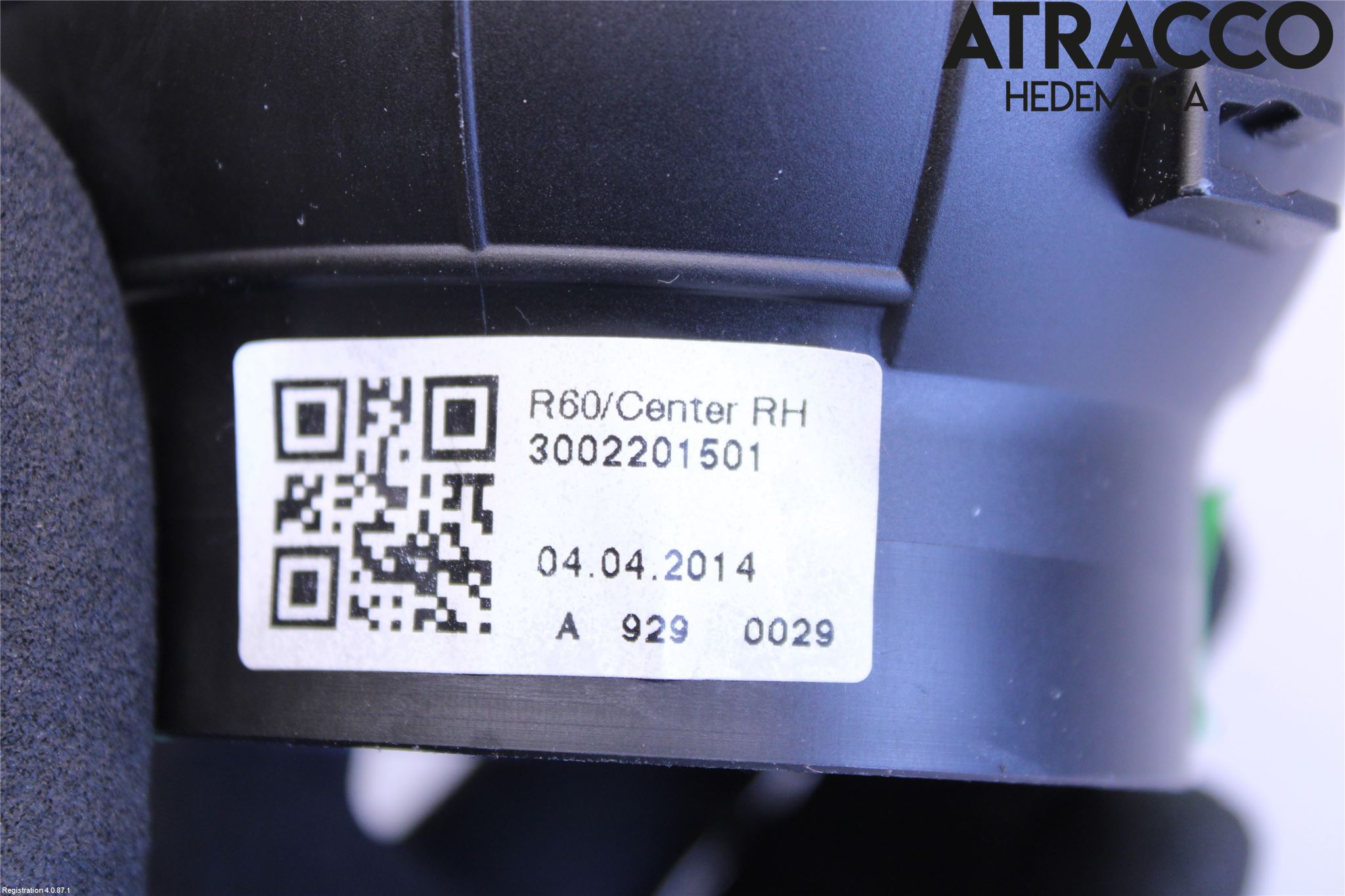 Mini COUNTRYMAN R60 11-16 Defrosterkanal-Munstycke