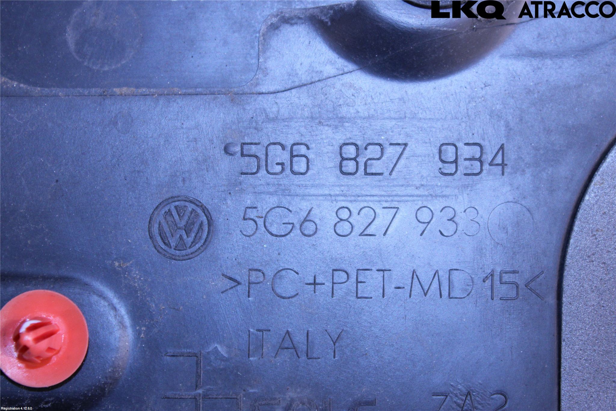 Volkswagen VW GOLF / E-GOLF VII 13-20 Spoiler Baklucka