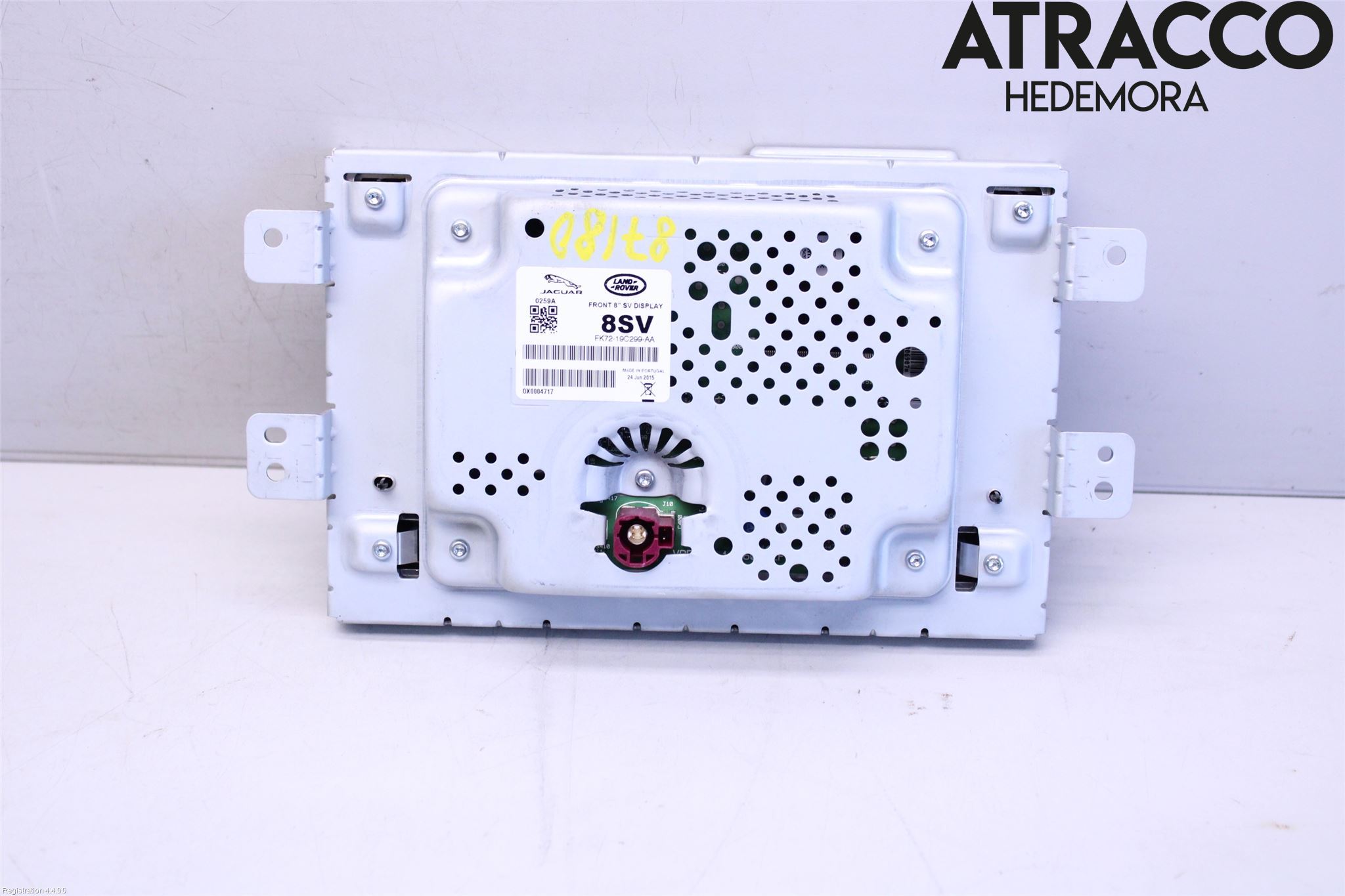 Jaguar XE (X760) 15-24 Multifunktionsdisplay