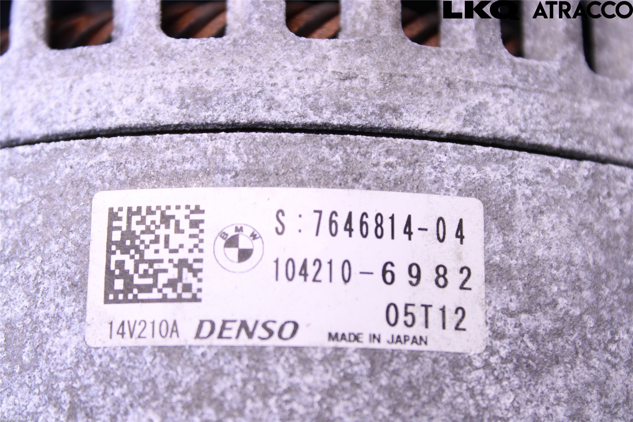 BMW 5 F10/F11/F18 09-17 Generator