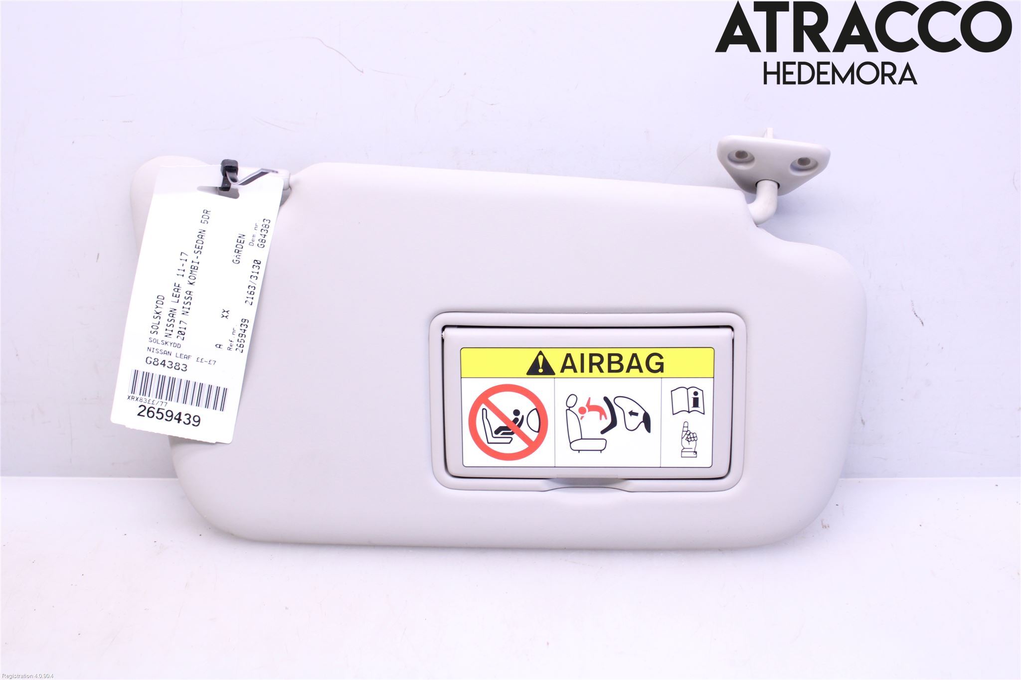 Nissan LEAF 11-17 Solskydd