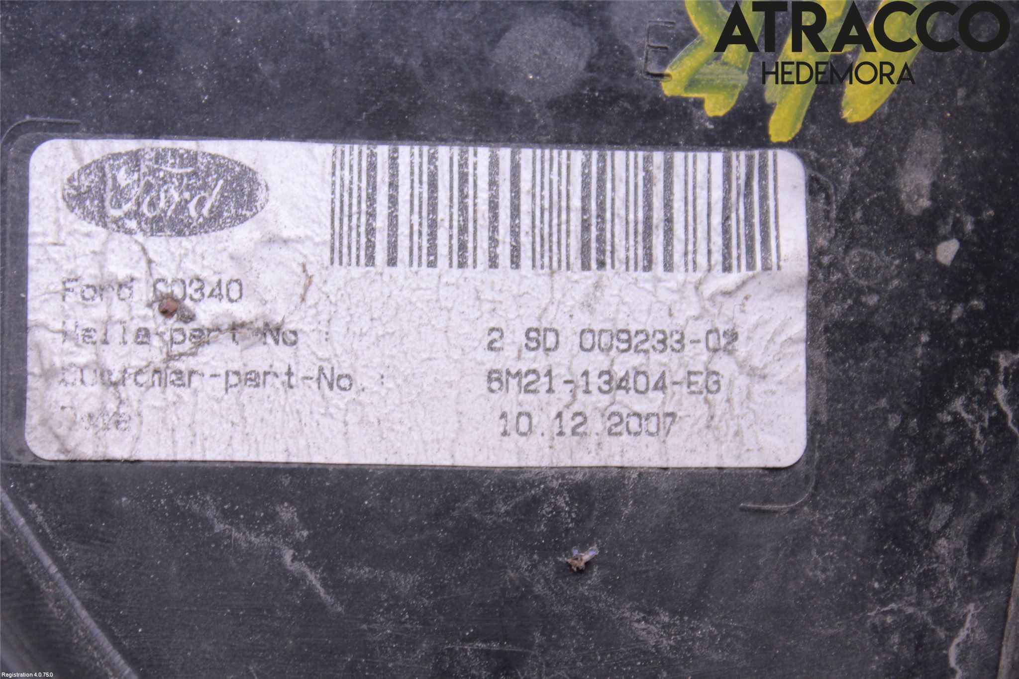 Ford GALAXY 06-15 Bakljus Vänster