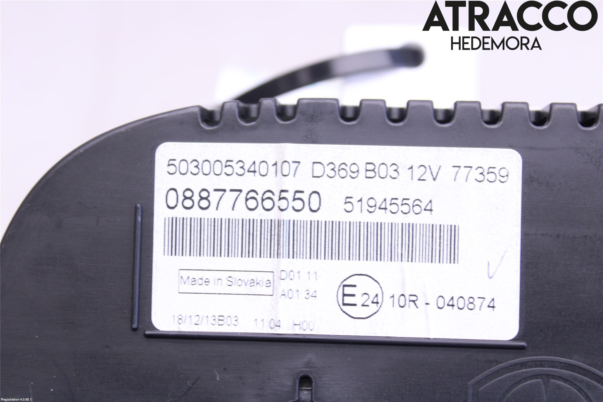 Fiat PANDA 12- Instrument Komb