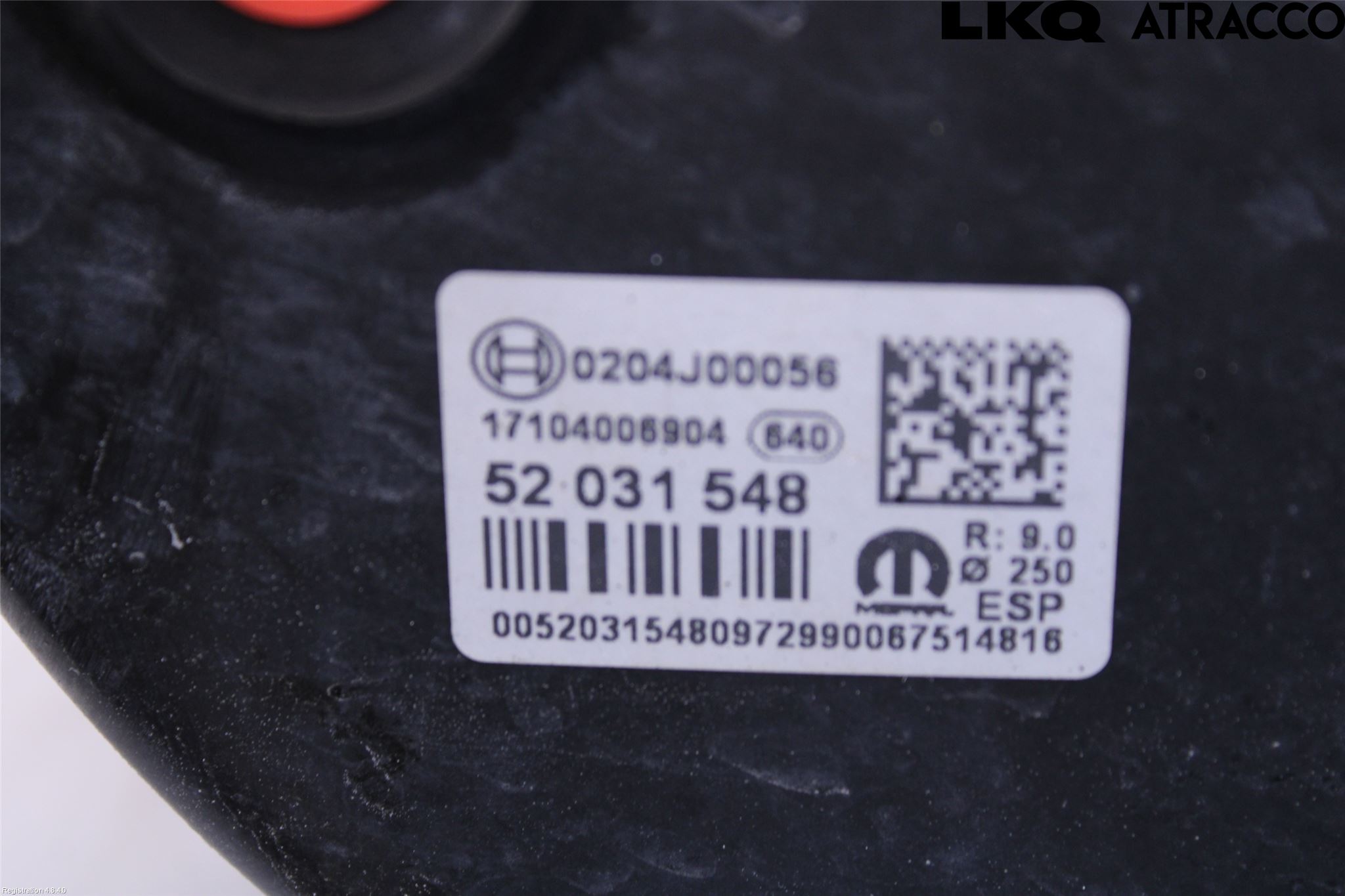 Fiat 500X 15- Bromsservo