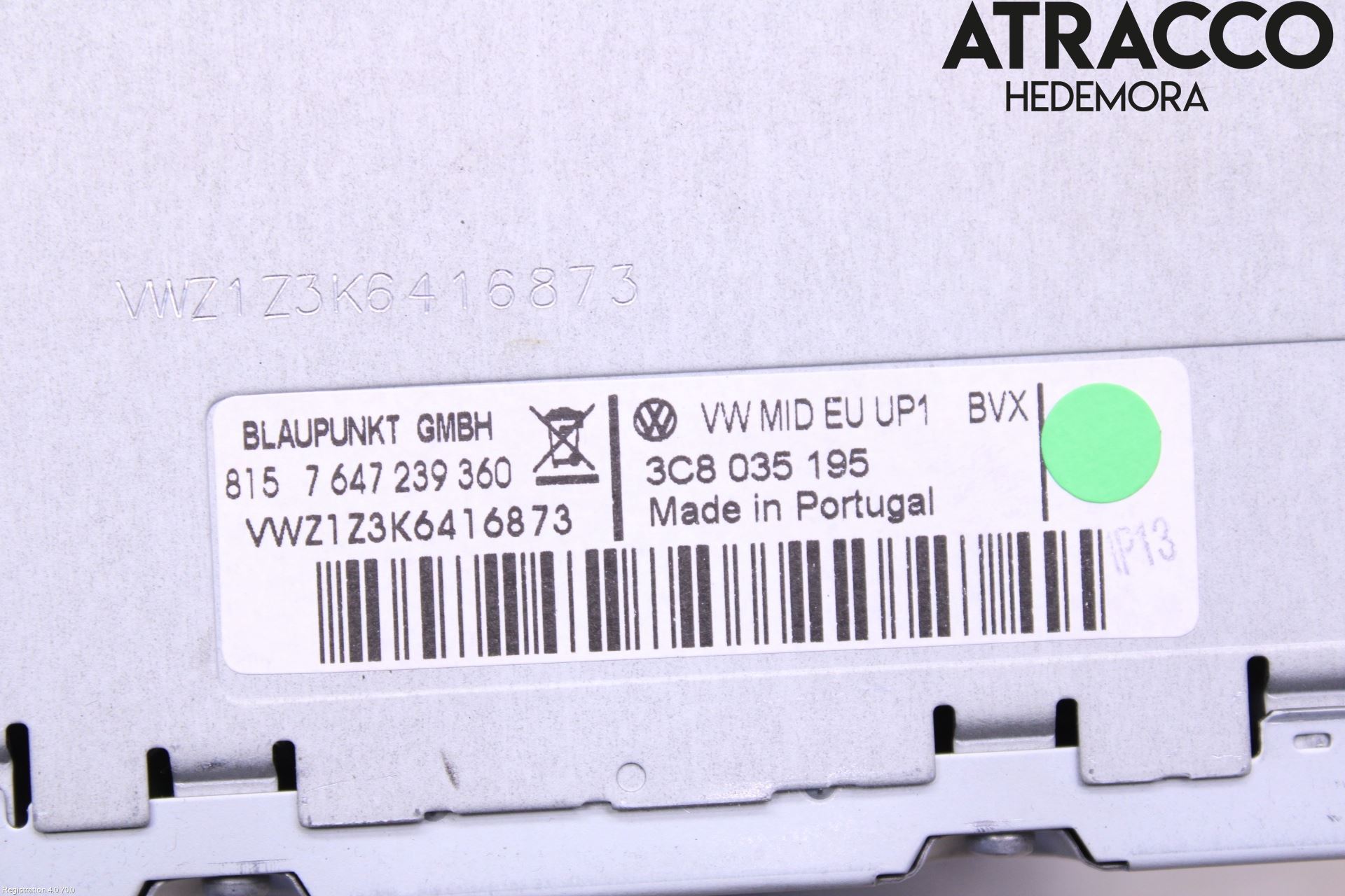 Volkswagen VW PASSAT CC 08-16 Cd Radio - Multimediapanel