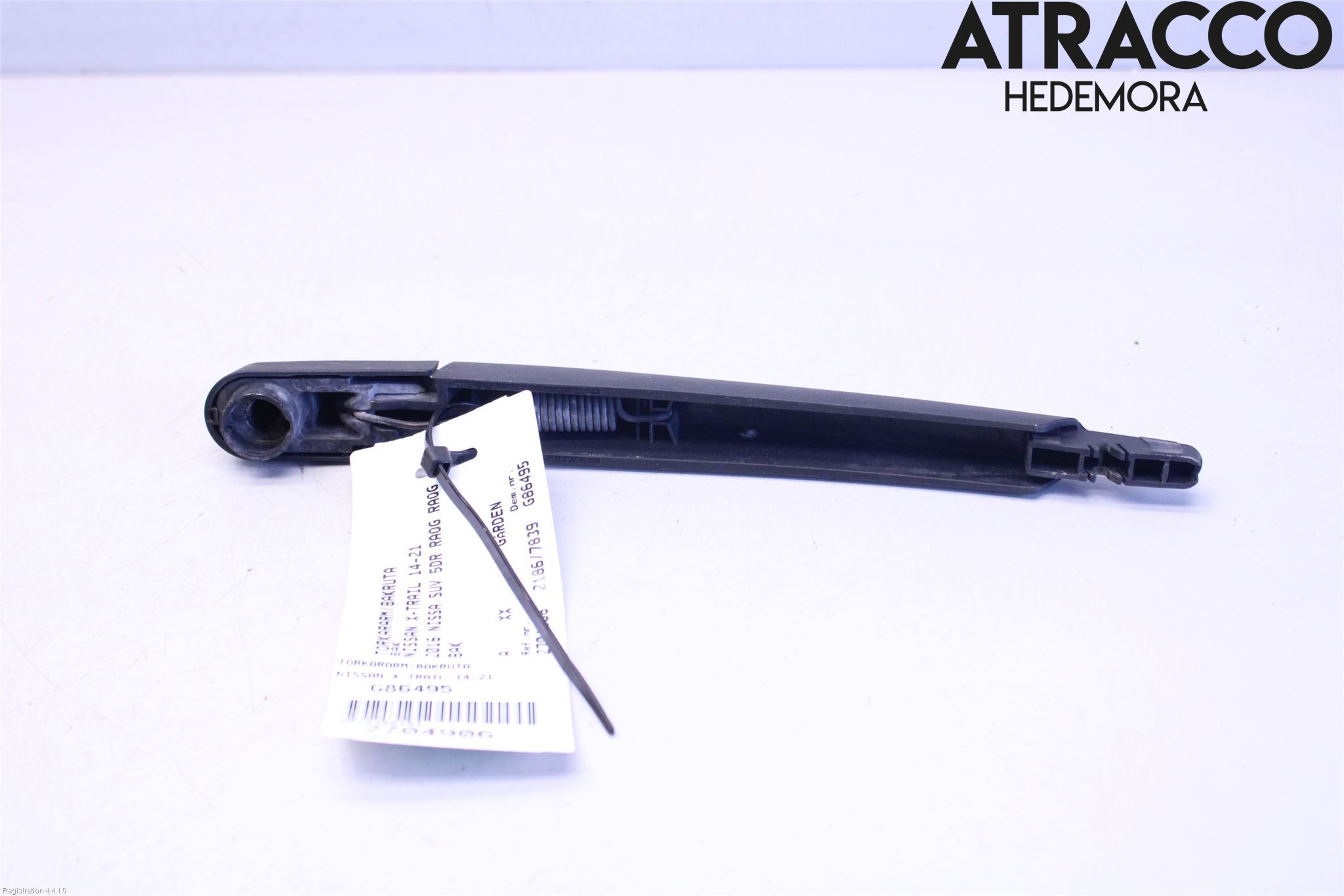 Nissan X-TRAIL 14-21 Torkararm-Bakruta