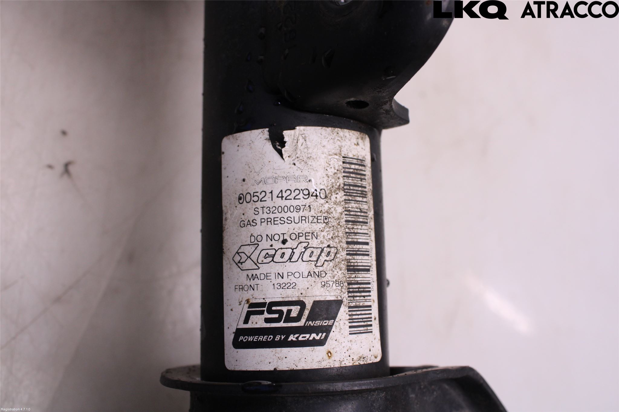 Jeep COMPASS Fjäderben Fram Höger