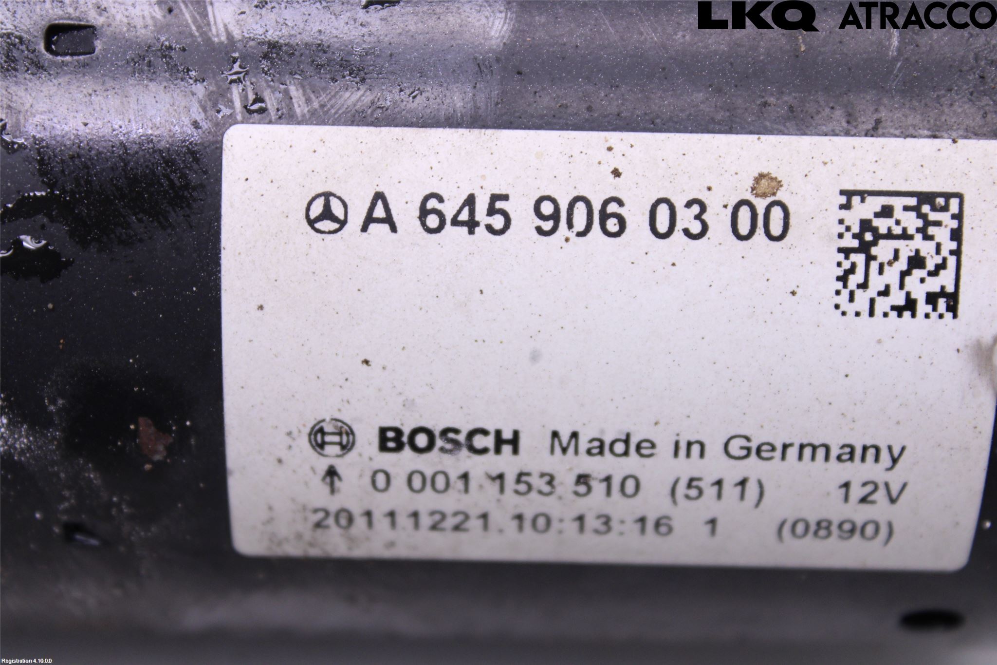 Mercedes-Benz MB B-KLASS (W246/W242) 12-19 Startmotor Diesel