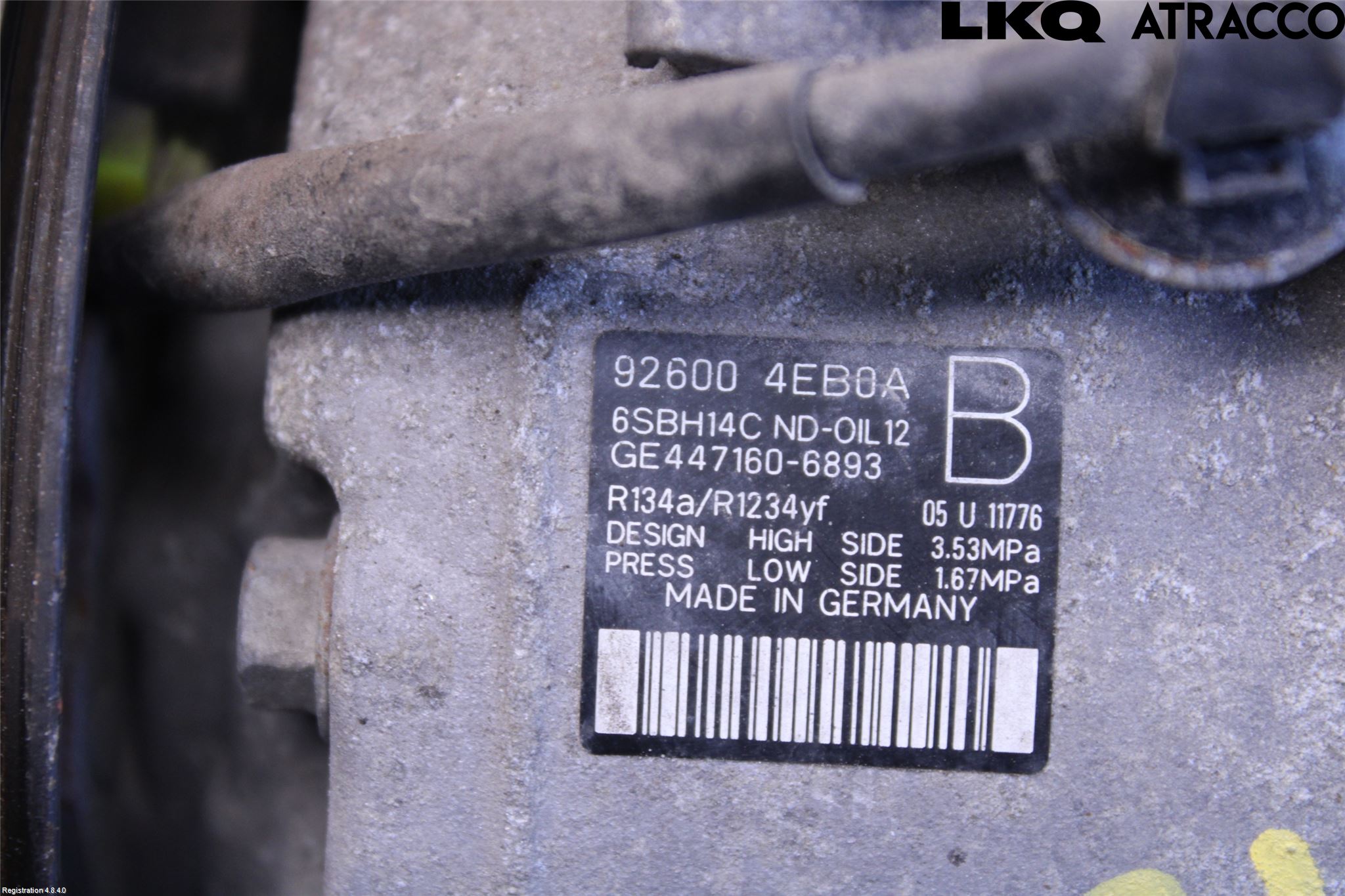 Nissan QASHQAI 14-17 Ac Kompressor