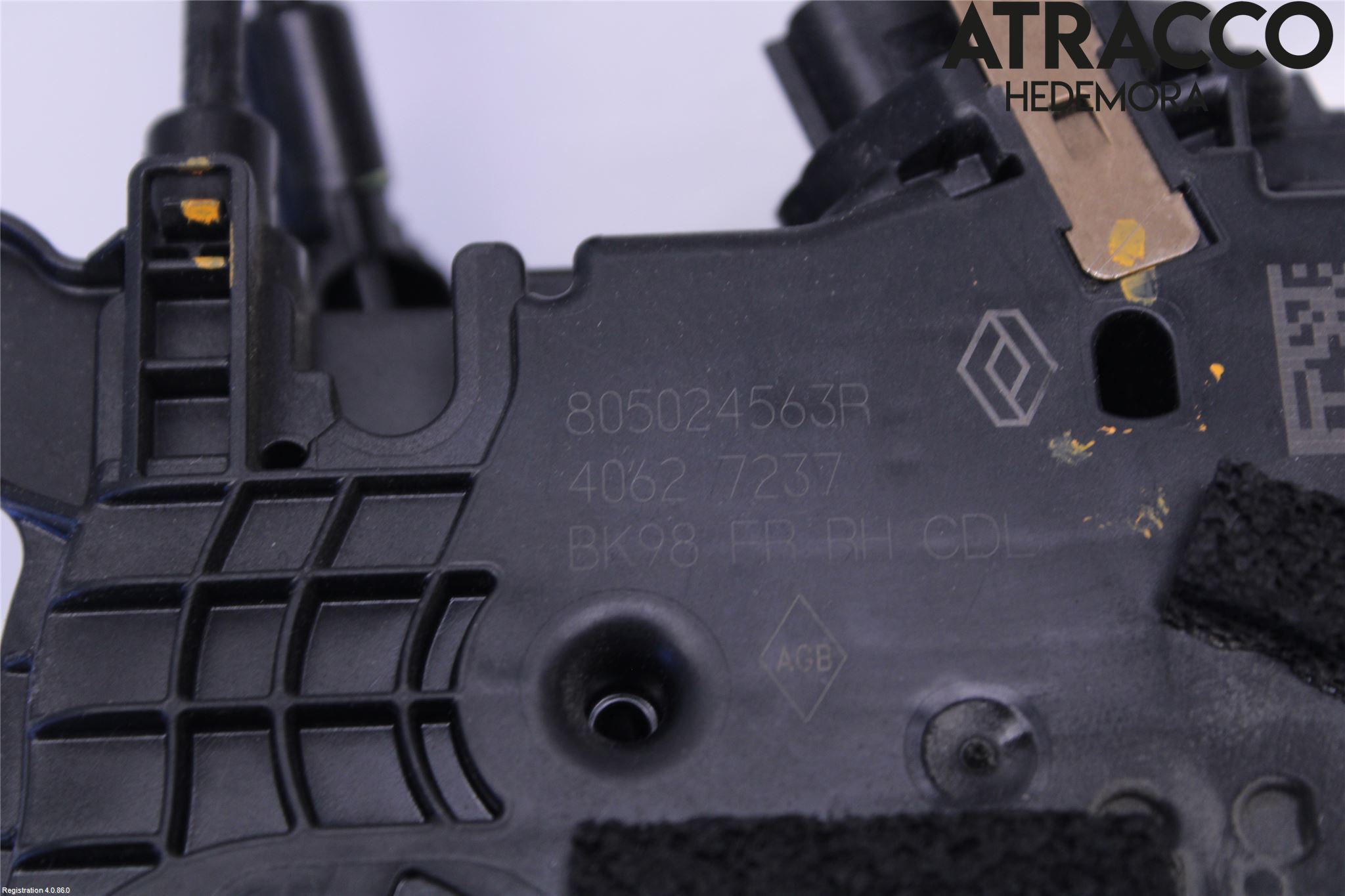 Renault CLIO IV 12-16 Låskista-Dörrlås