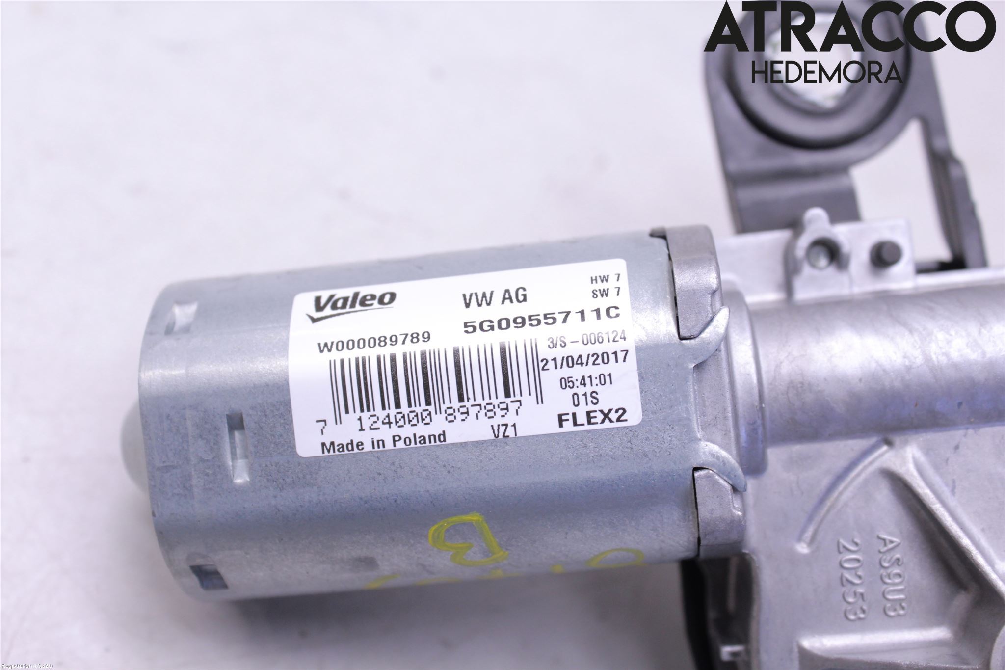 Volkswagen VW TIGUAN 16-24 Torkarmotor Baklucka