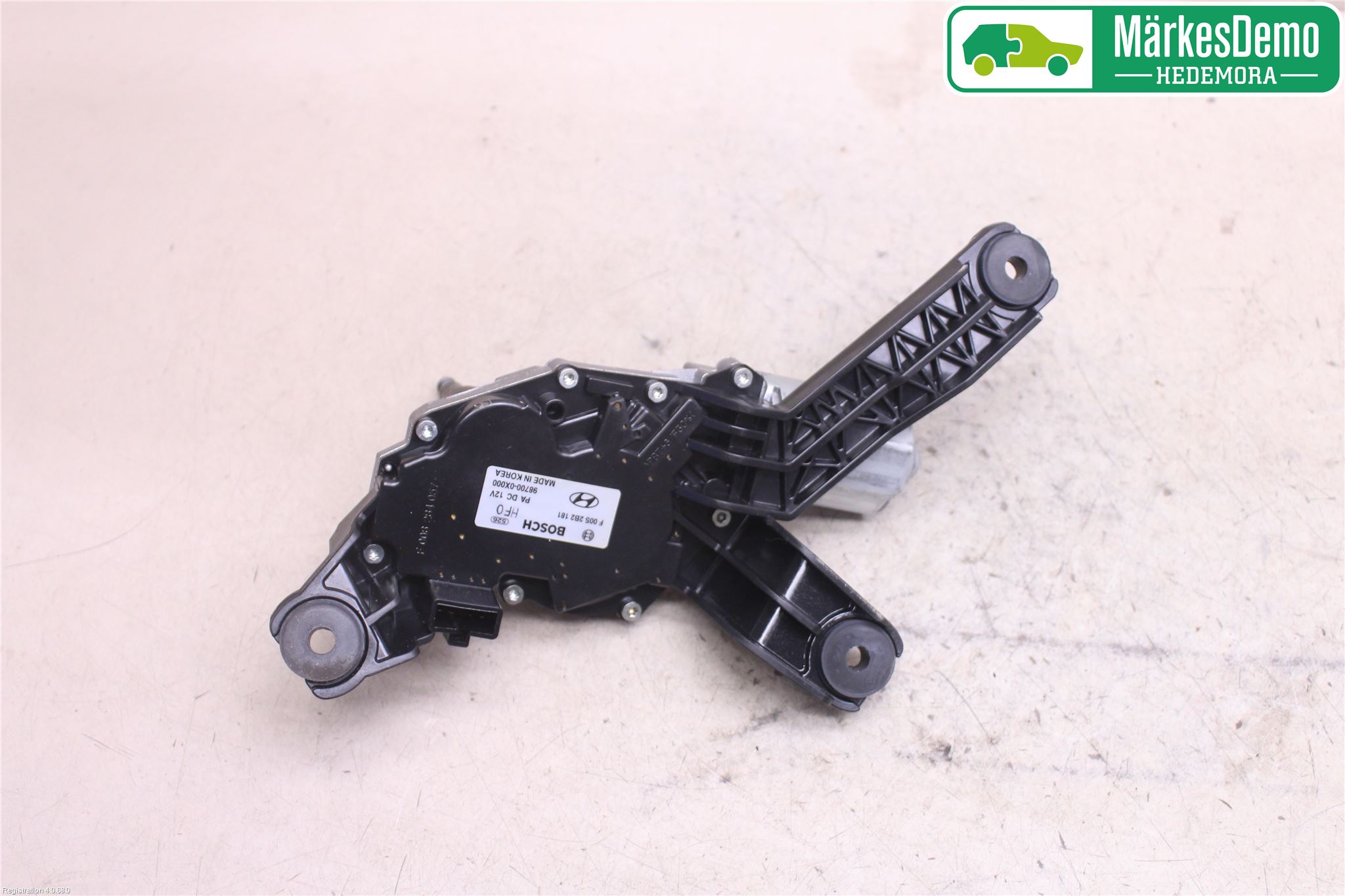 Hyundai i10 PA 08-13 Torkarmotor Baklucka