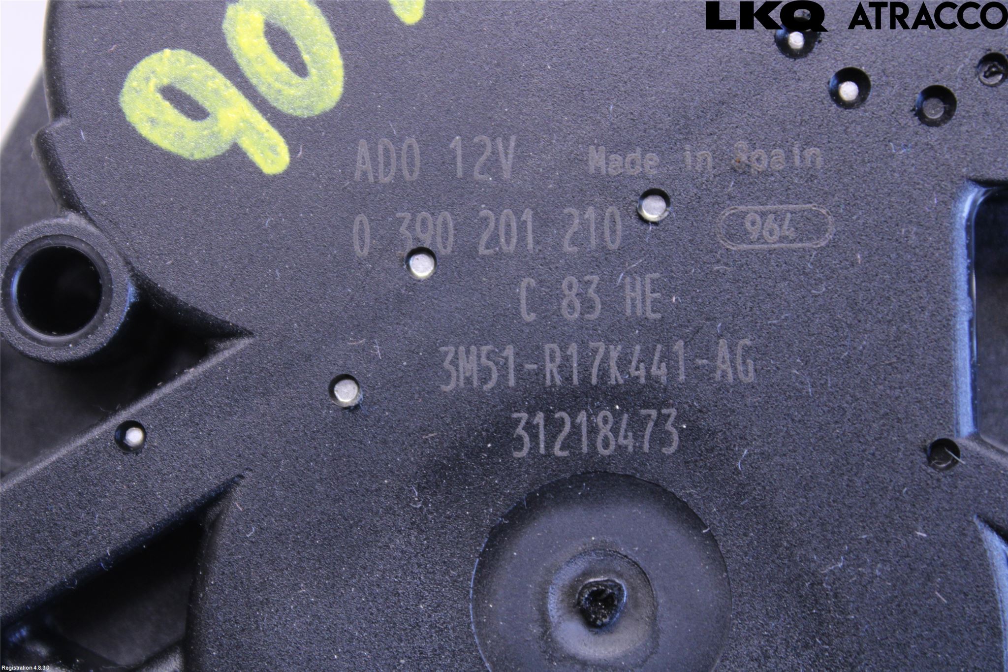 Ford S-MAX 06-15 Torkarmotor Baklucka