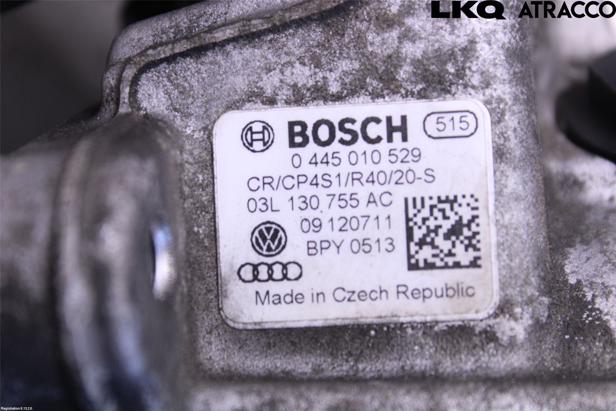 Audi Q5 09-16 Bränsle Insppump Diesel
