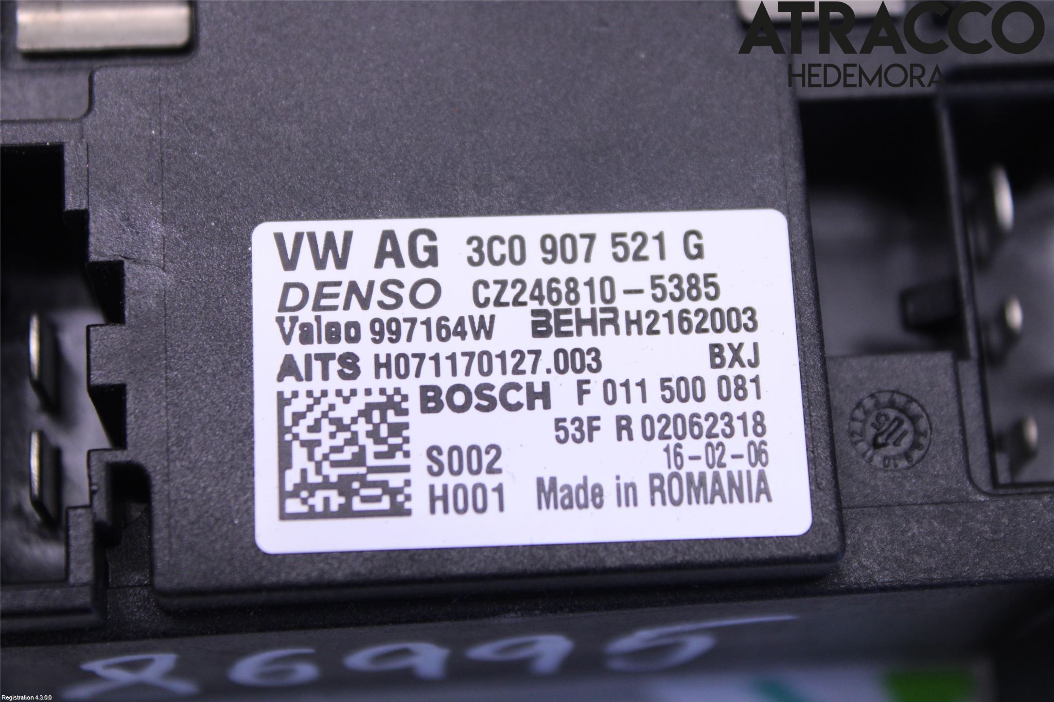 Volkswagen VW CADDY 16-20 Värmefläktsmotstånd