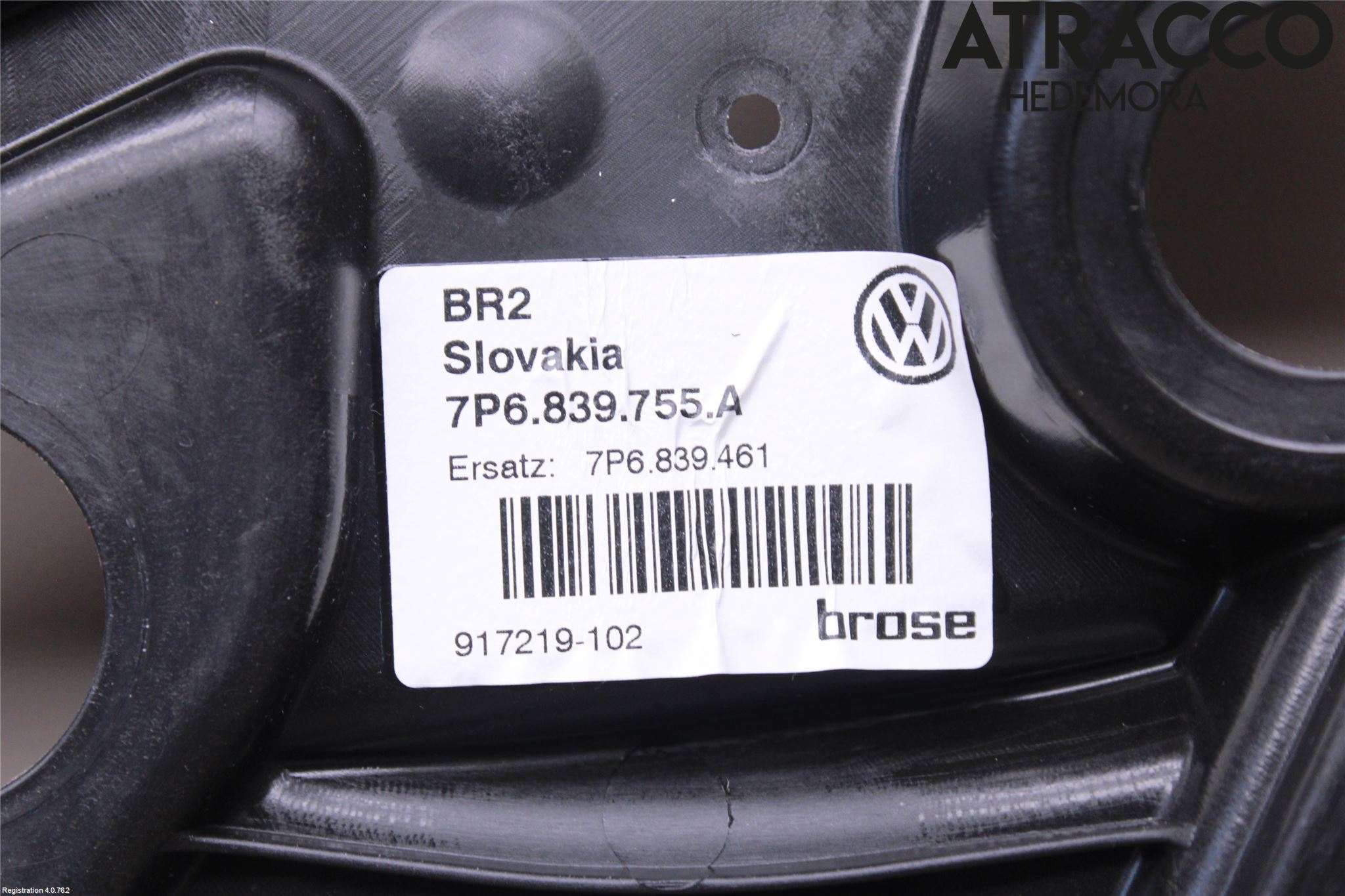 Volkswagen VW TOUAREG 7P 11-18 Fönsterhiss El Kompl