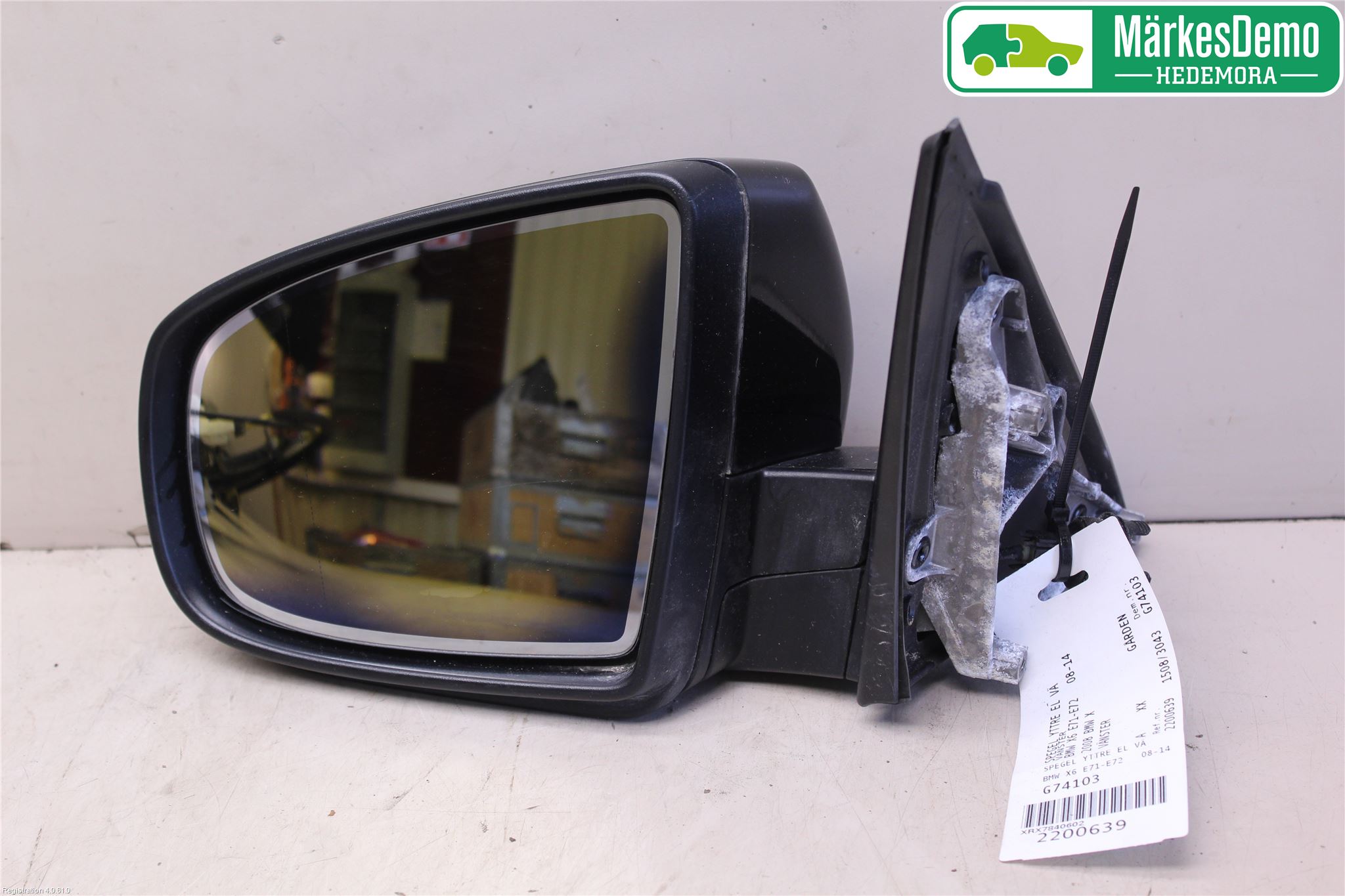 BMW X6 E71/E72   08-14 Spegel Yttre El Vä
