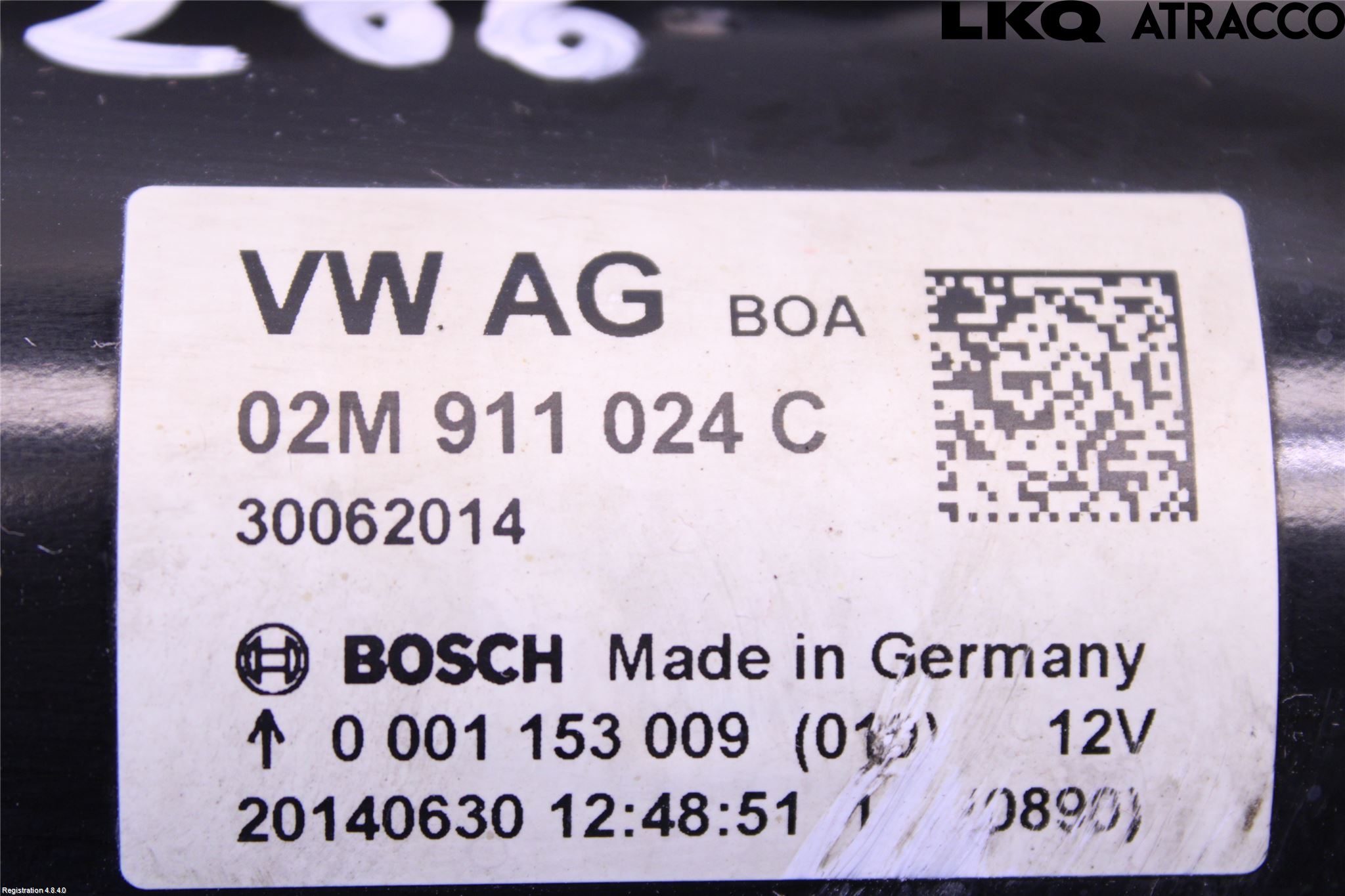 Volkswagen VW PASSAT 11-14 Startmotor Diesel