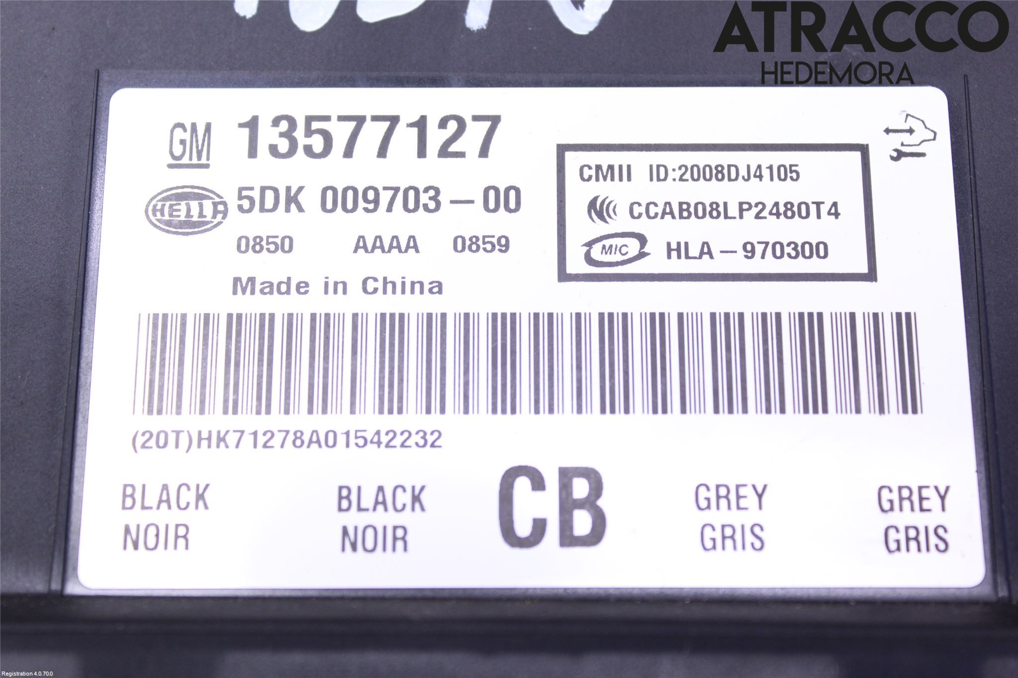 Saab 9-5 10-12 Styrenhet Centrallås