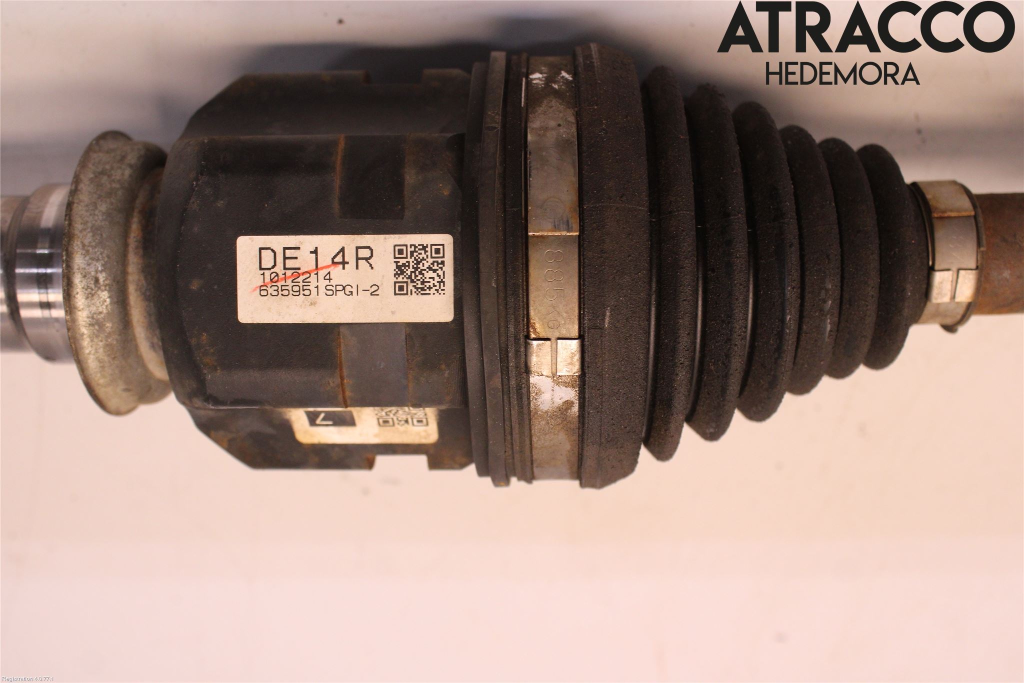 Toyota AURIS 10-12 Drivaxel Fram Höger