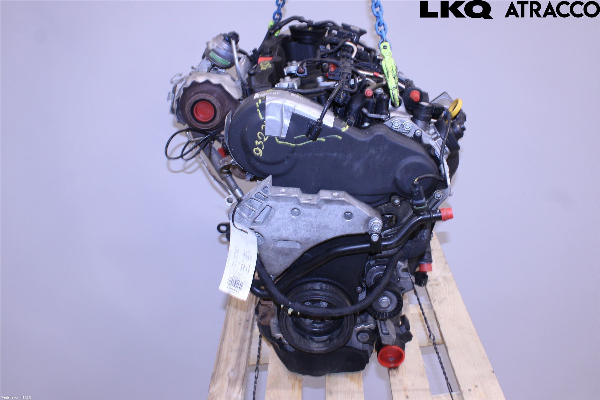 Skoda SUPERB 09-15 Motor Diesel