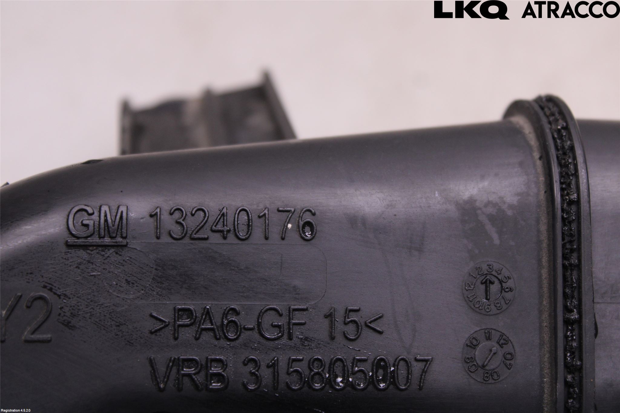 Chevrolet MALIBU Laddluft-Intercoolerrör