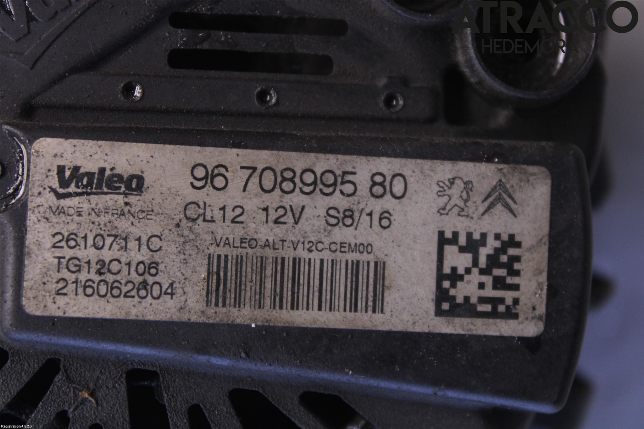 Peugeot 2008 13-20 Generator