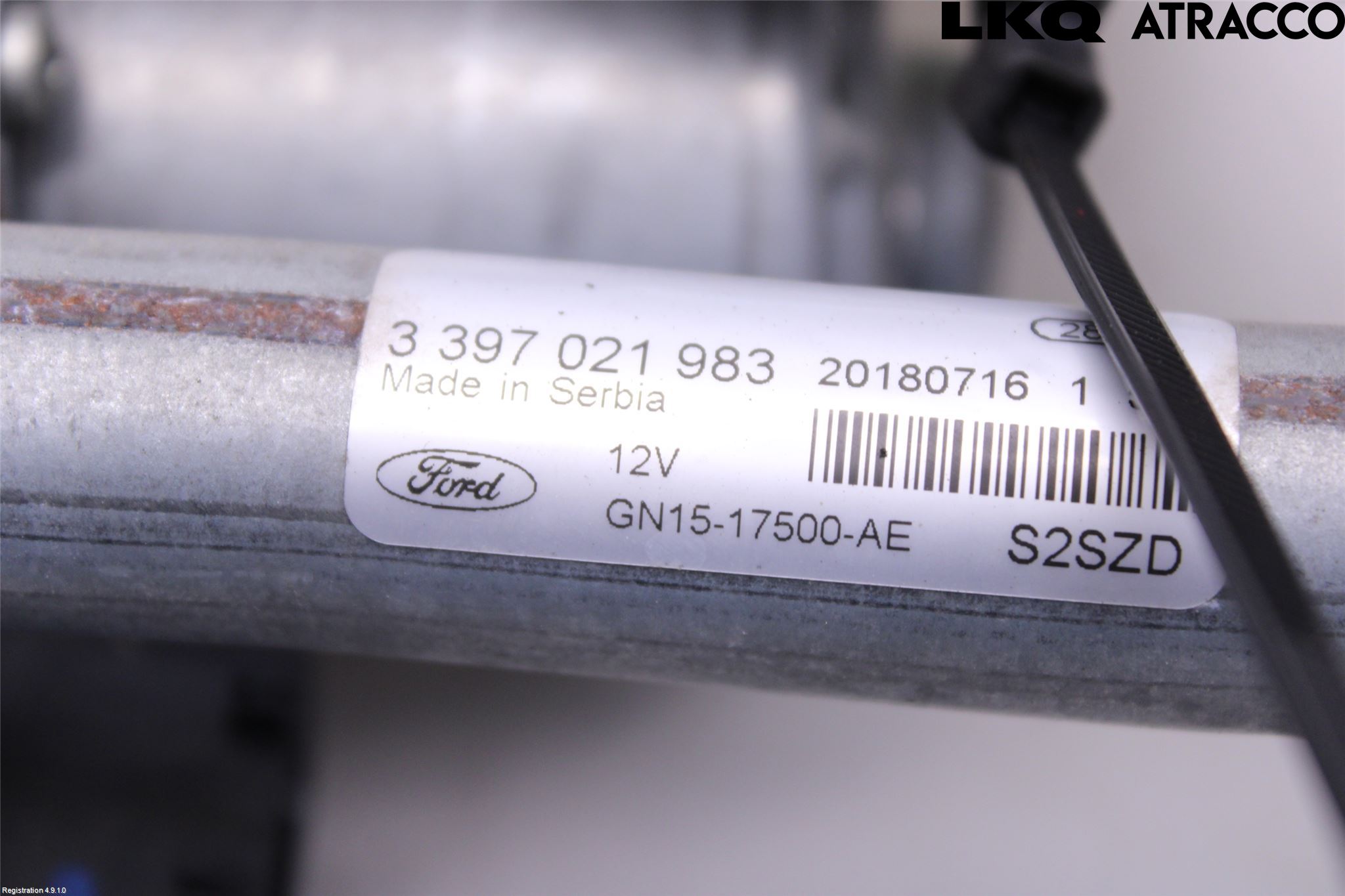 Ford ECOSPORT 17- Torkarmekanism Vindruta