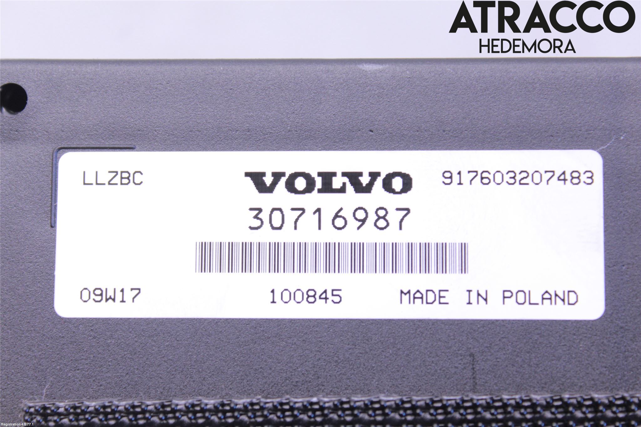 Volvo V70 08-13 Styrenhet Dragkrok