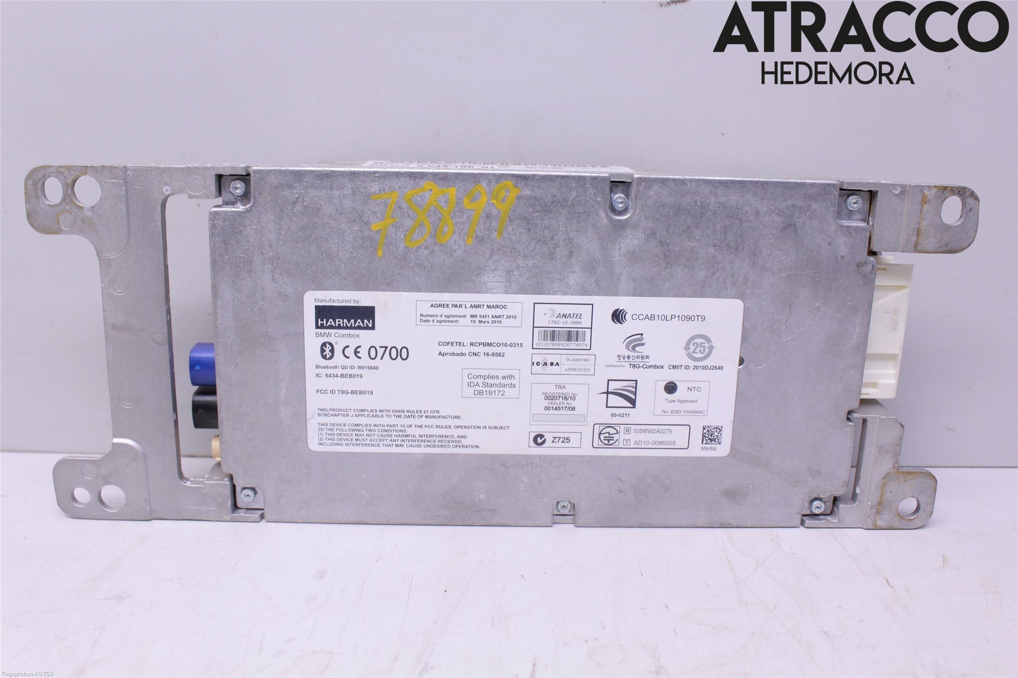 BMW 5 F10/F11/F18 09-17 Radio-Stereo Förstärkare