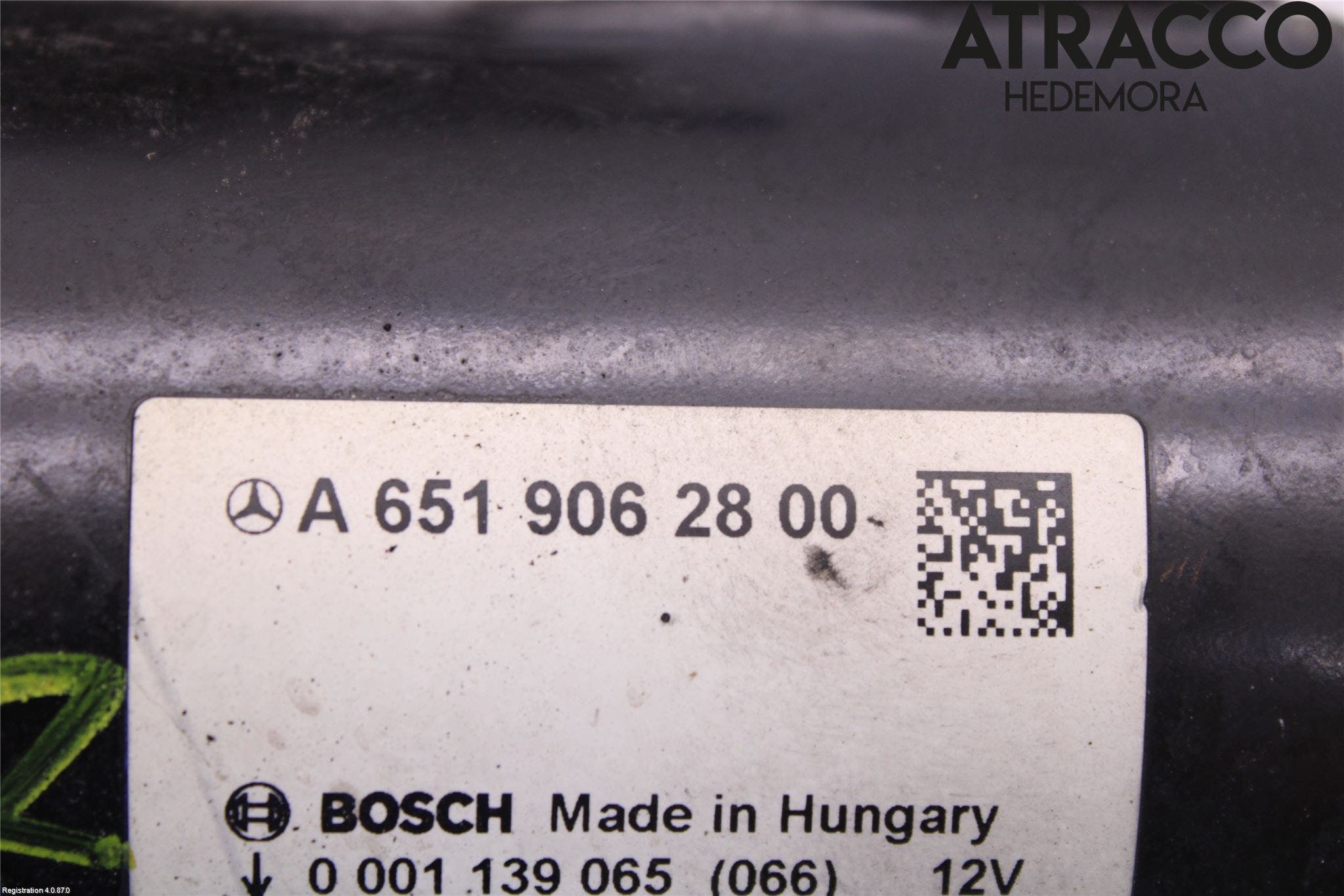 Mercedes-Benz MB C-KLASS (W204) 07-15 Startmotor Diesel