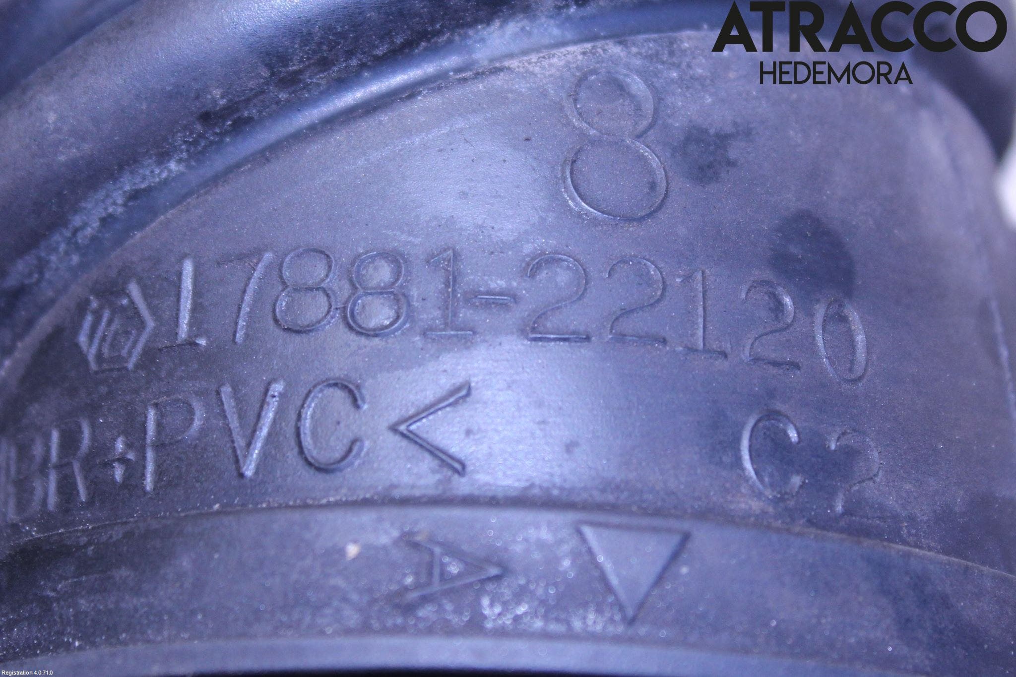 Toyota COROLLA VERSO 08-09 Injgummibälg-Slang