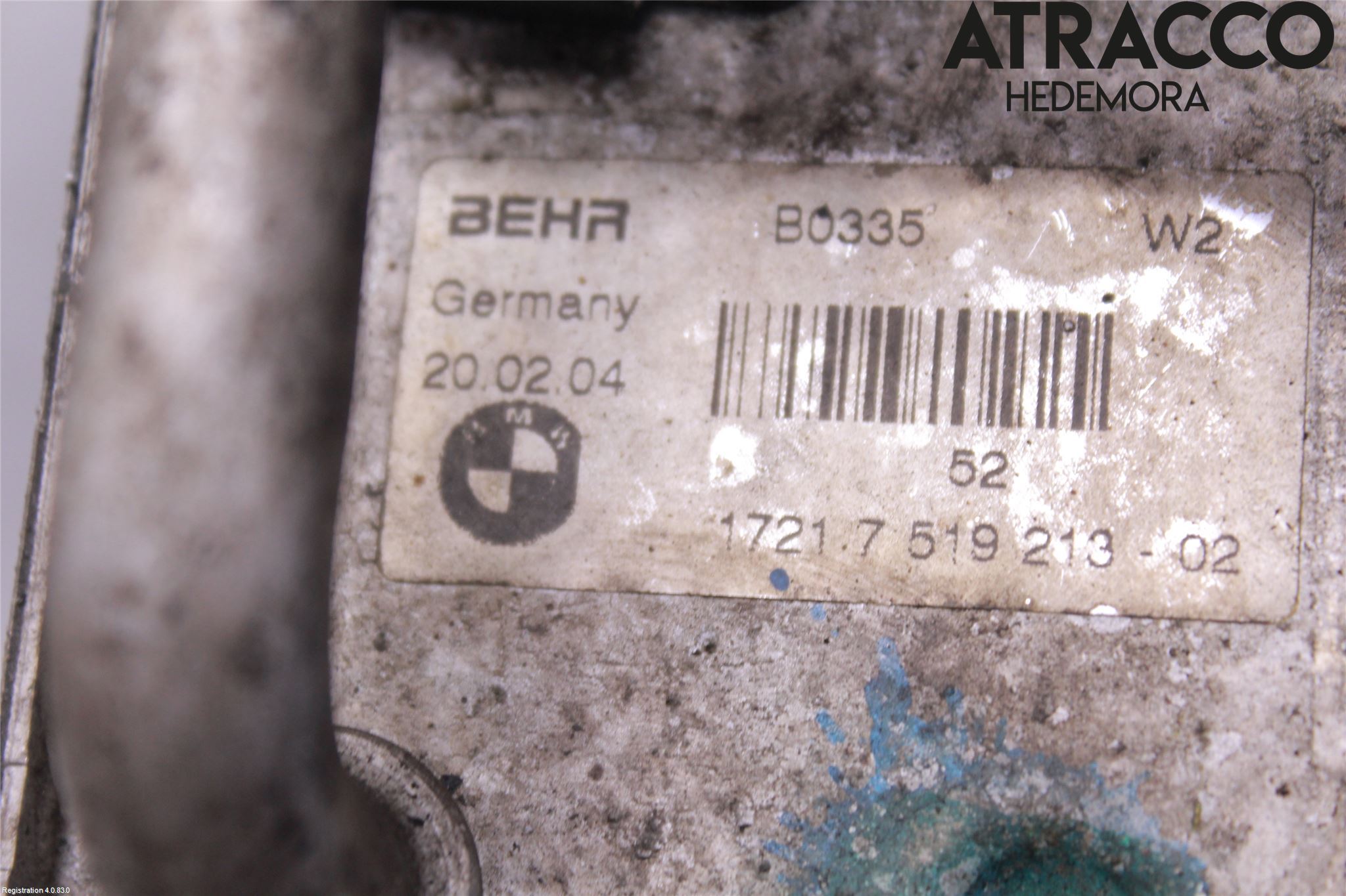 BMW 5 E60/61 Sed/Tou 02-10 Oljekylare Automat