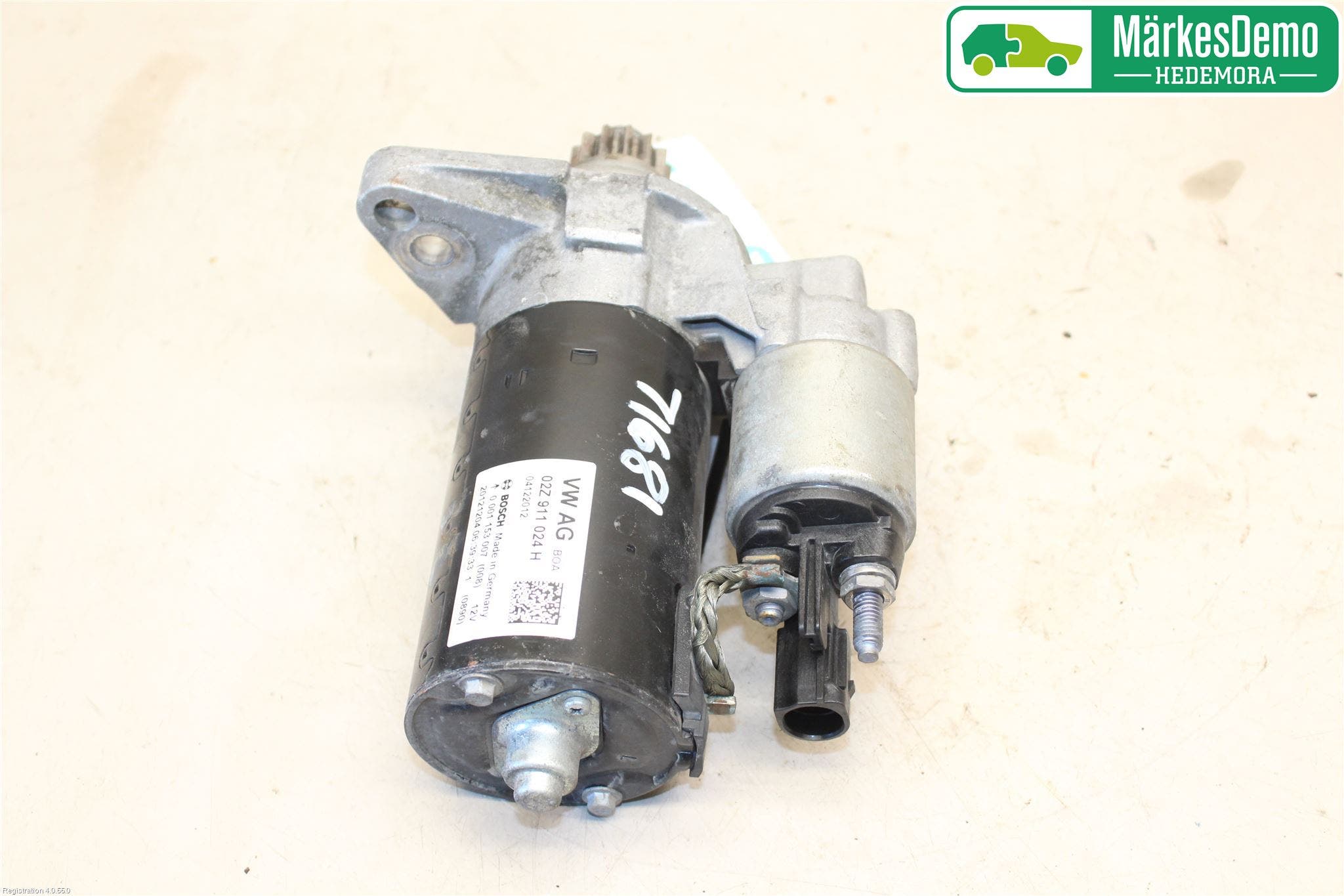 Audi A3/S3 05-13 Startmotor Diesel