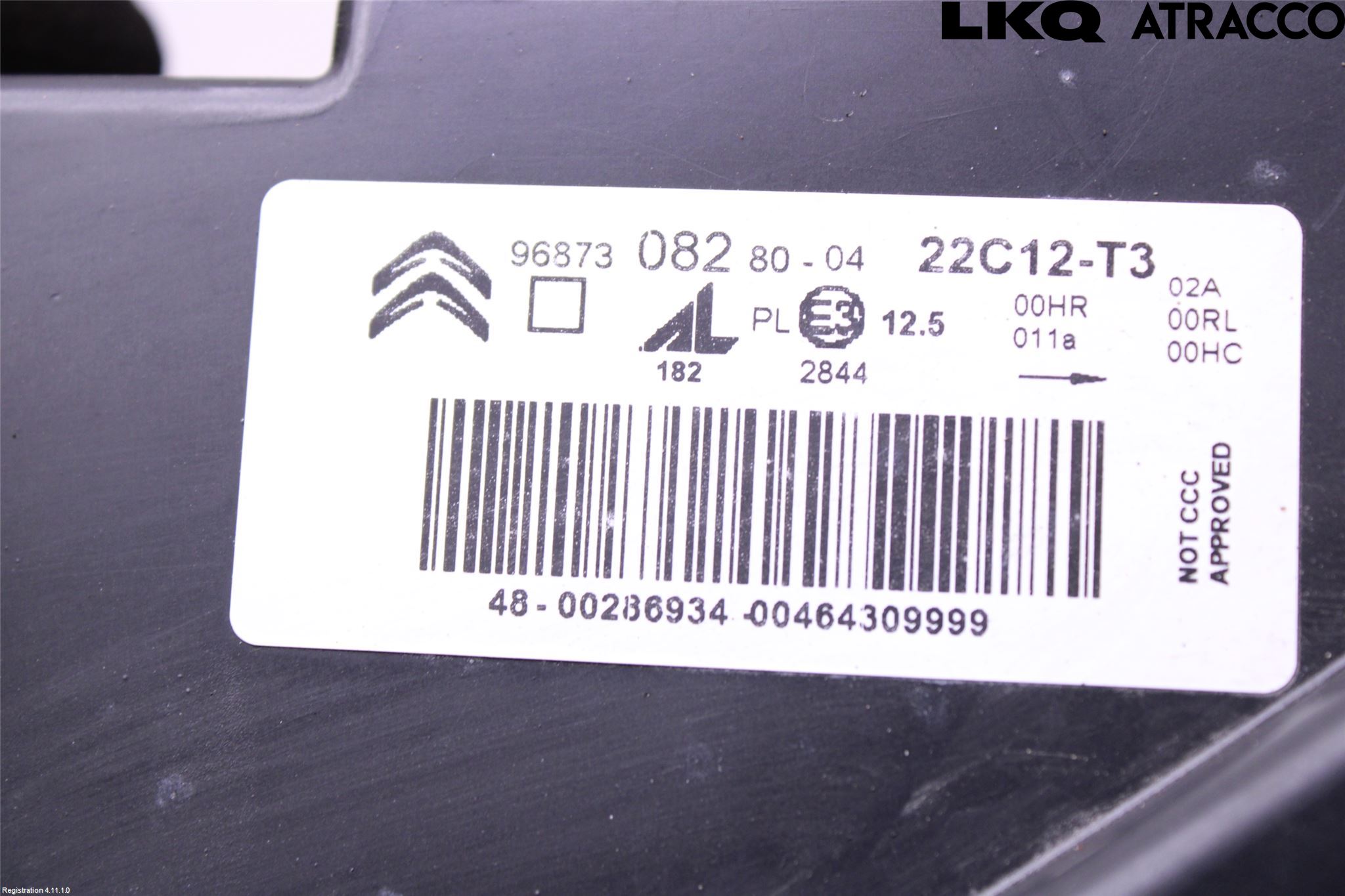 Citroen C4 II 11-18 Strålkastare Vänster