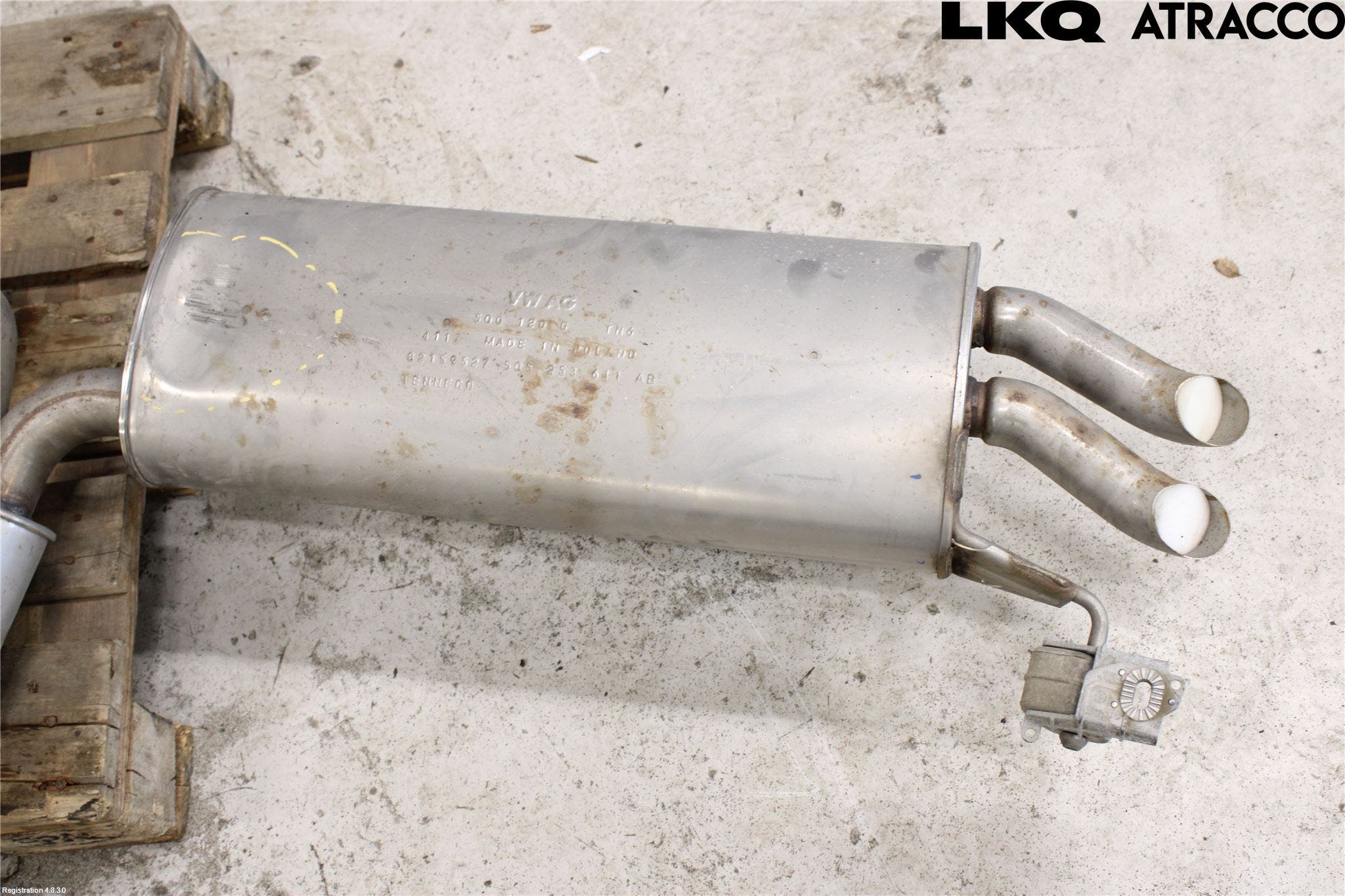 Skoda OCTAVIA (5E) 13-20 Avgas-Ljuddämpare-Rör