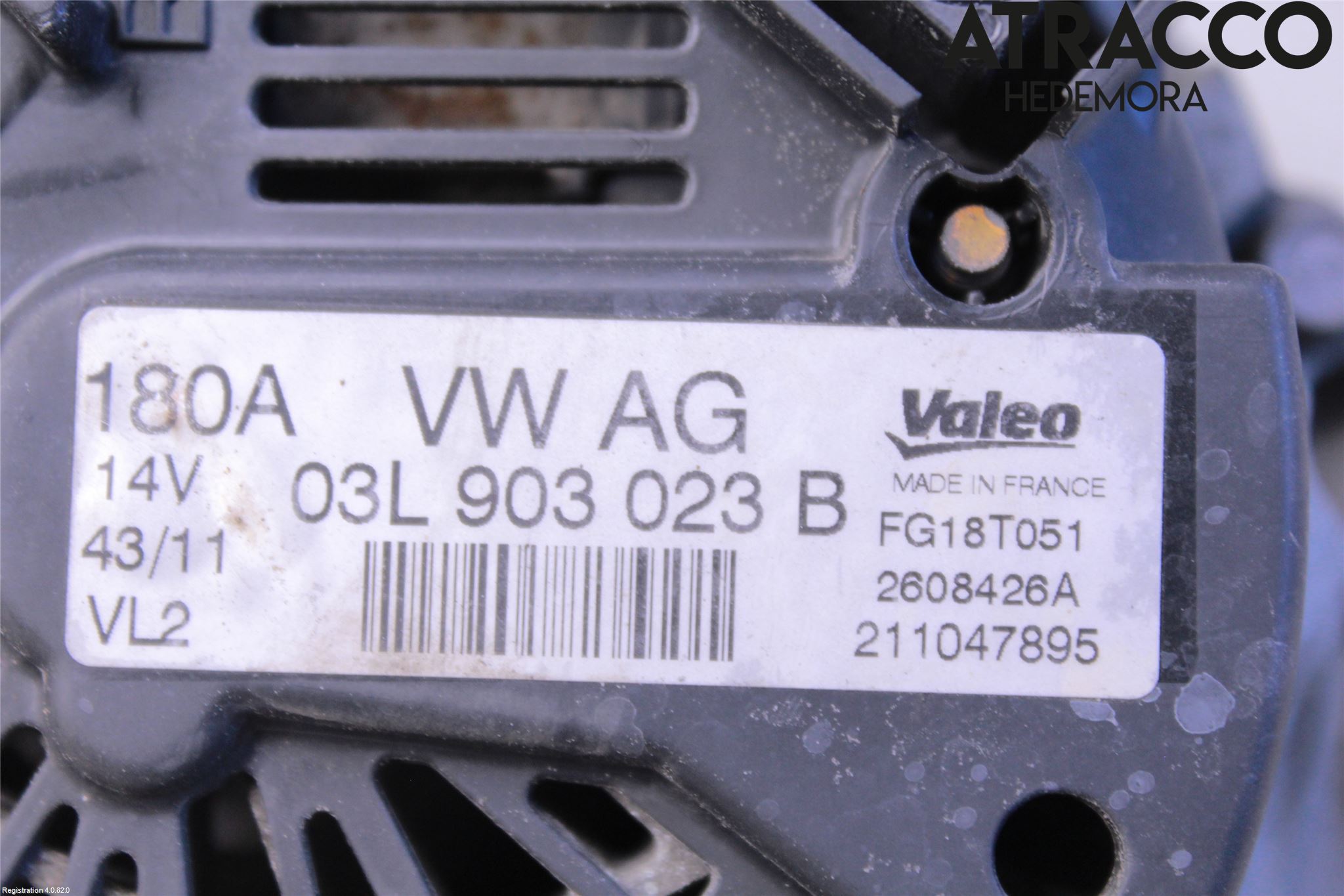Volkswagen VW SHARAN 11- Generator