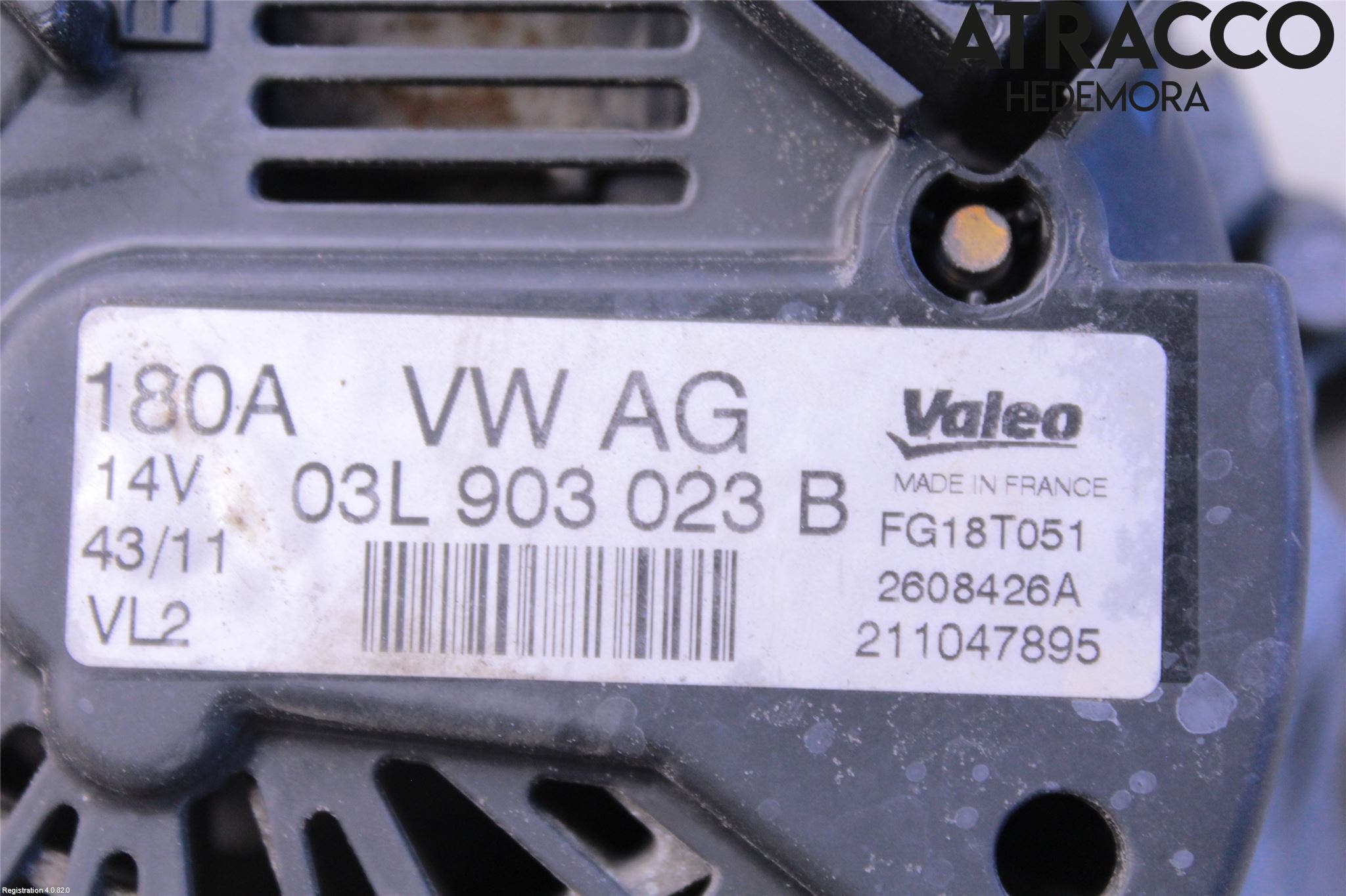 Volkswagen VW SHARAN 11- Generator