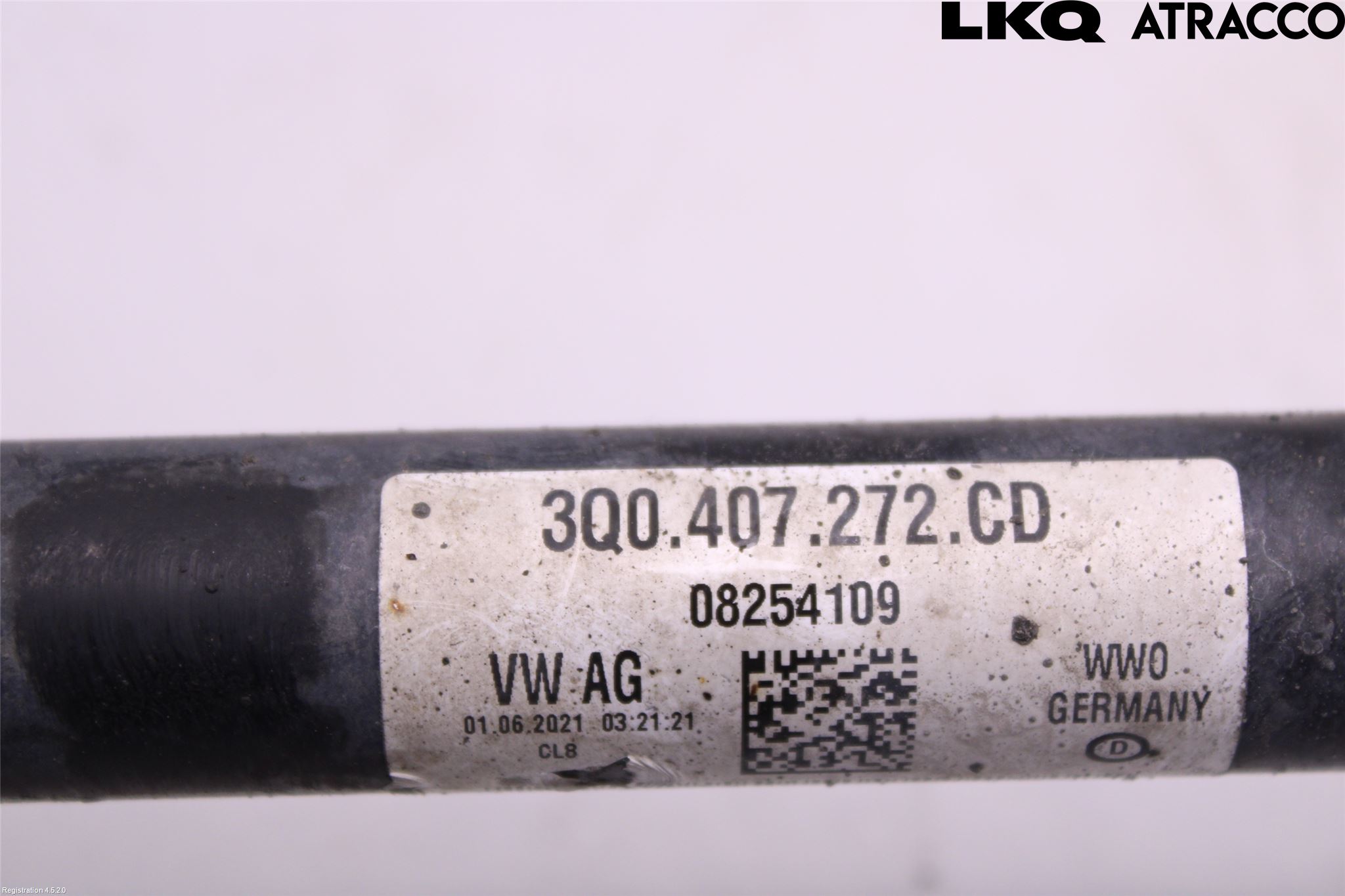 Volkswagen VW PASSAT 15-19 Drivaxel Fram Höger