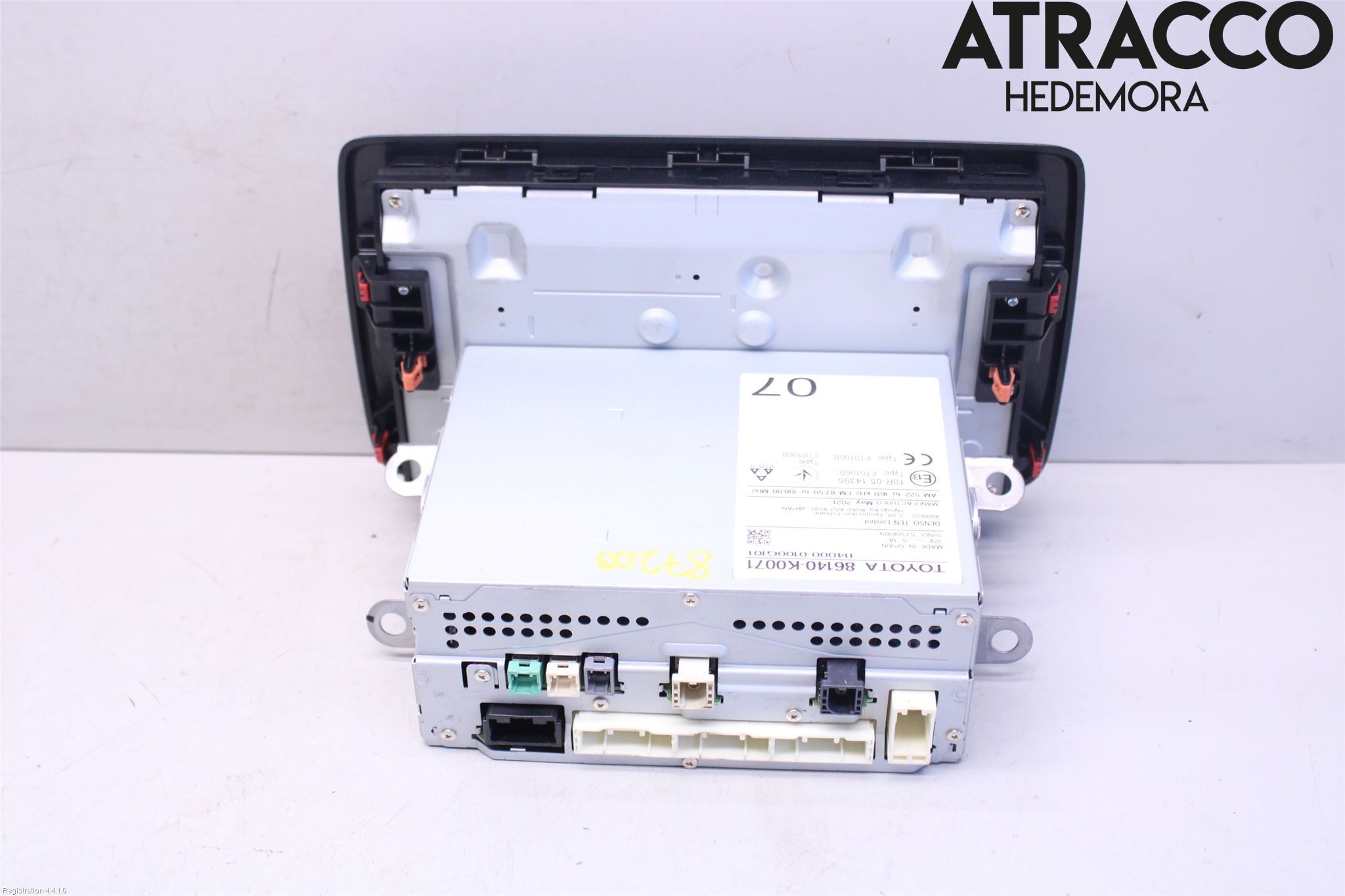 Toyota YARIS XP21 20- Cd Radio - Multimediapanel